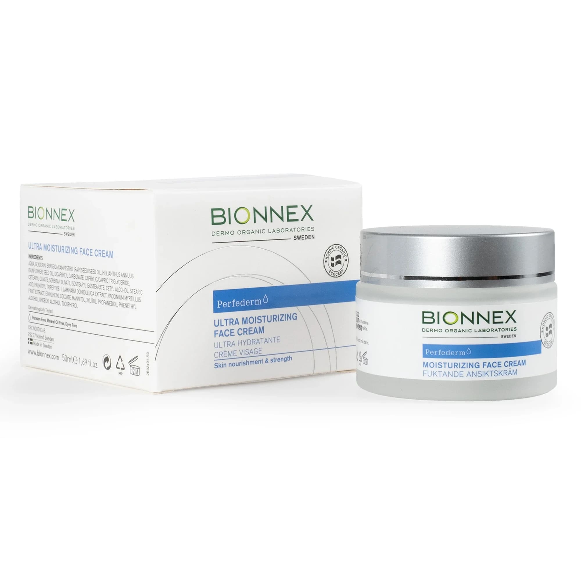 Bionnex Perfederm Moisturizing Face Cream 50ml från Bionnex – köp hos Apotek Hjärtat