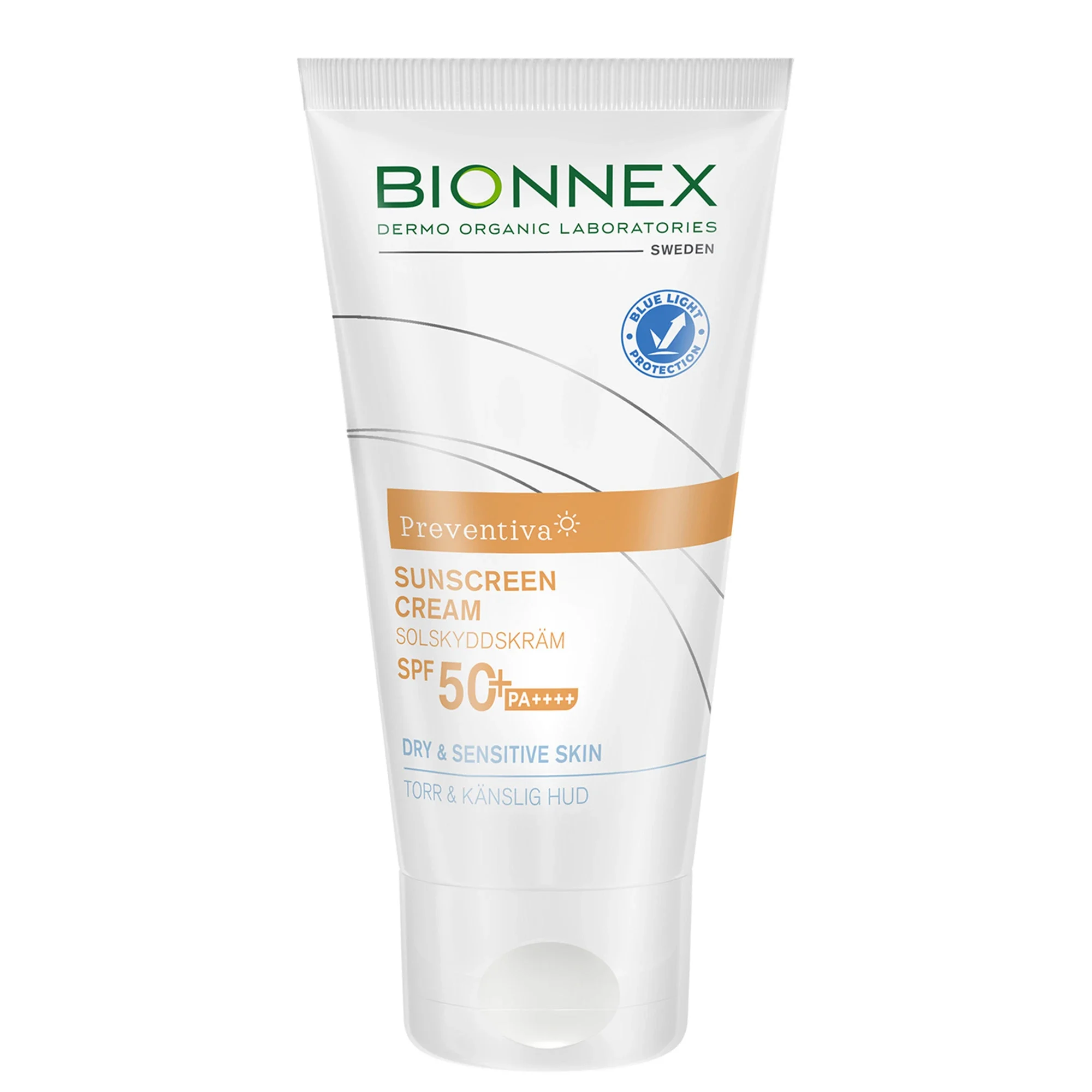 Bionnex Preventiva Sunscreen 50+ Dry & Sensitive 50ml från Bionnex – köp hos Apotek Hjärtat