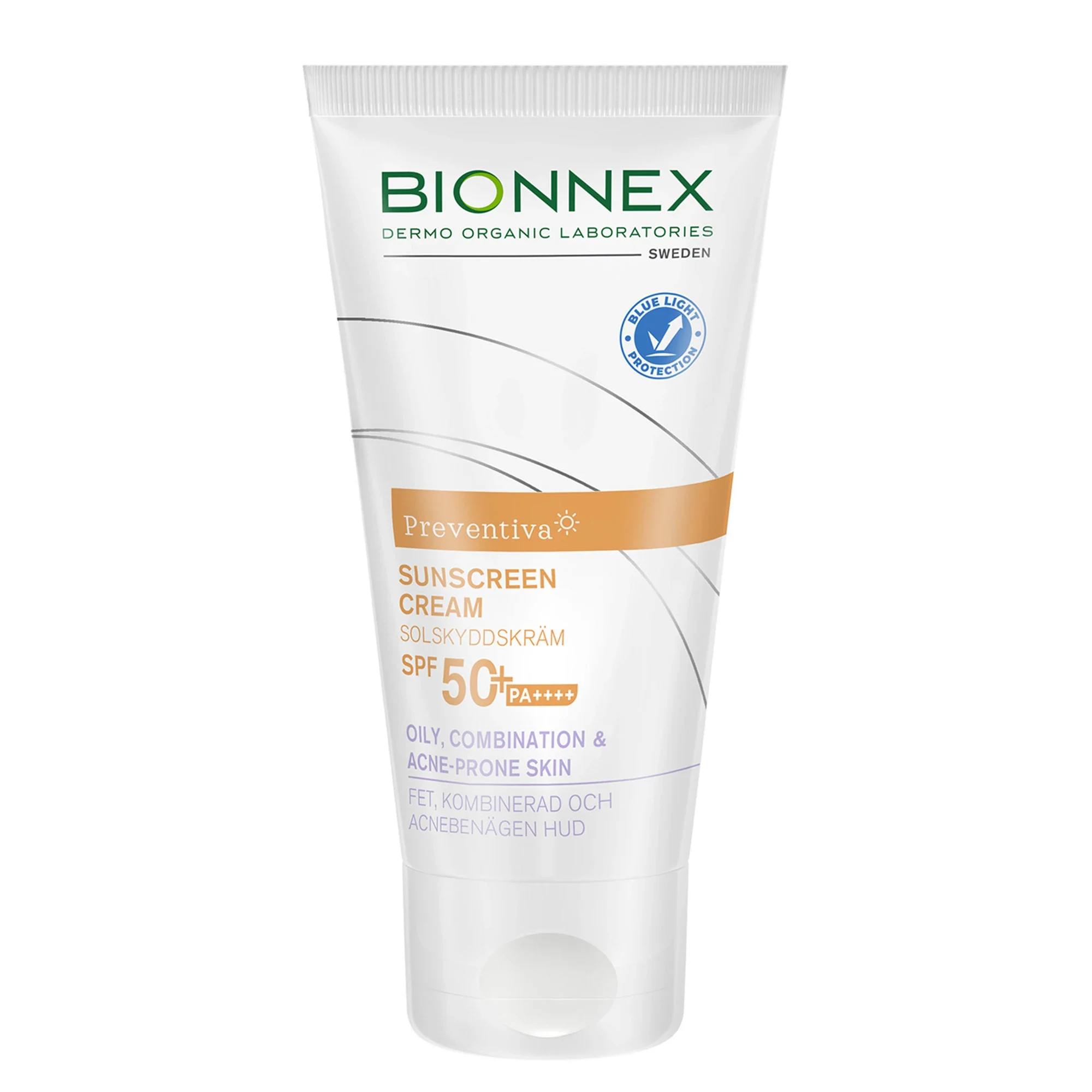 Bionnex Preventiva Sunscreen 50+ Oily Combination & Acne Prone Skin 50ml från Bionnex – köp hos Apotek Hjärtat