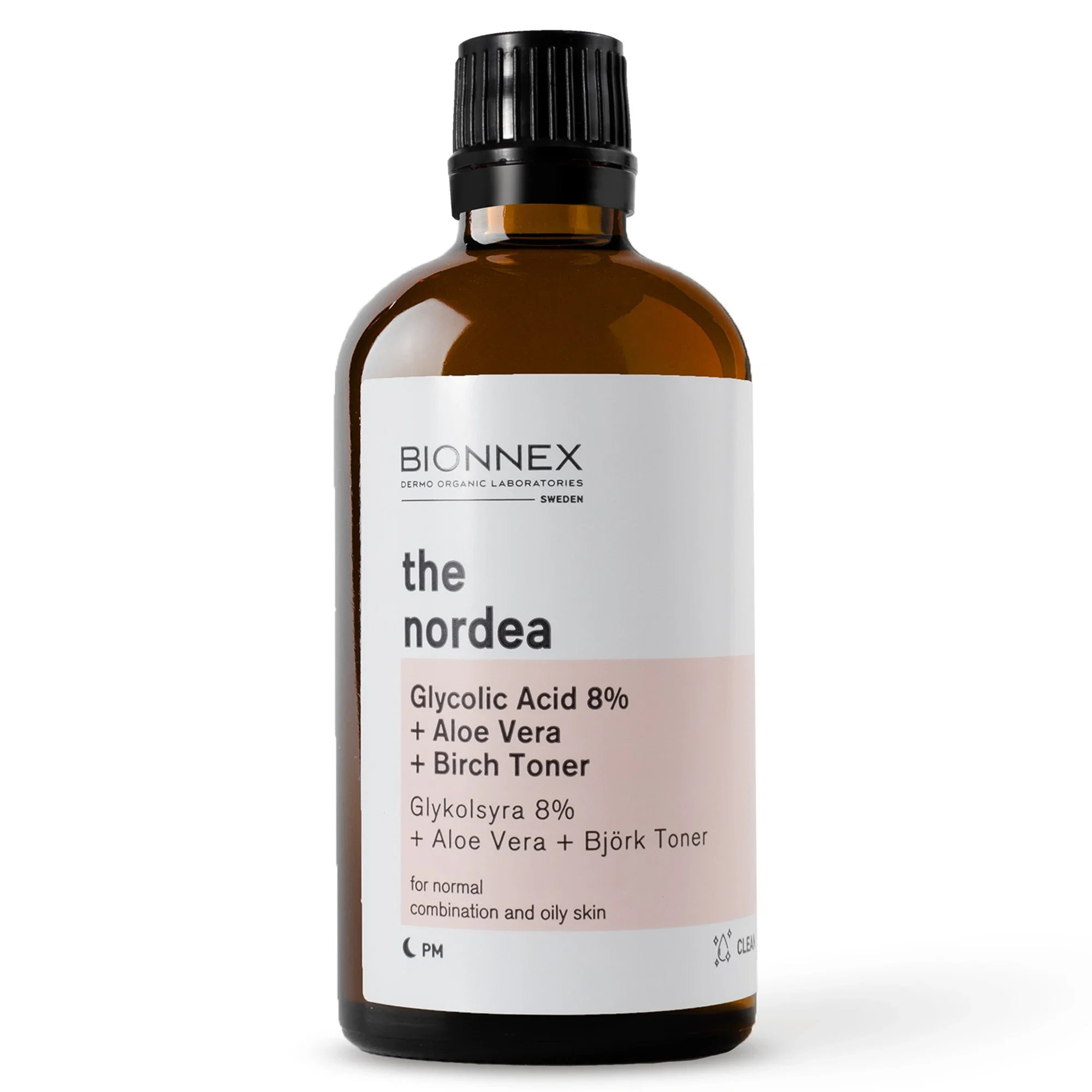 Bionnex The Nordea Glycolic Acid 8% + Aloe Vera + Birch Toner 100ml från Bionnex – köp hos Apotek Hjärtat