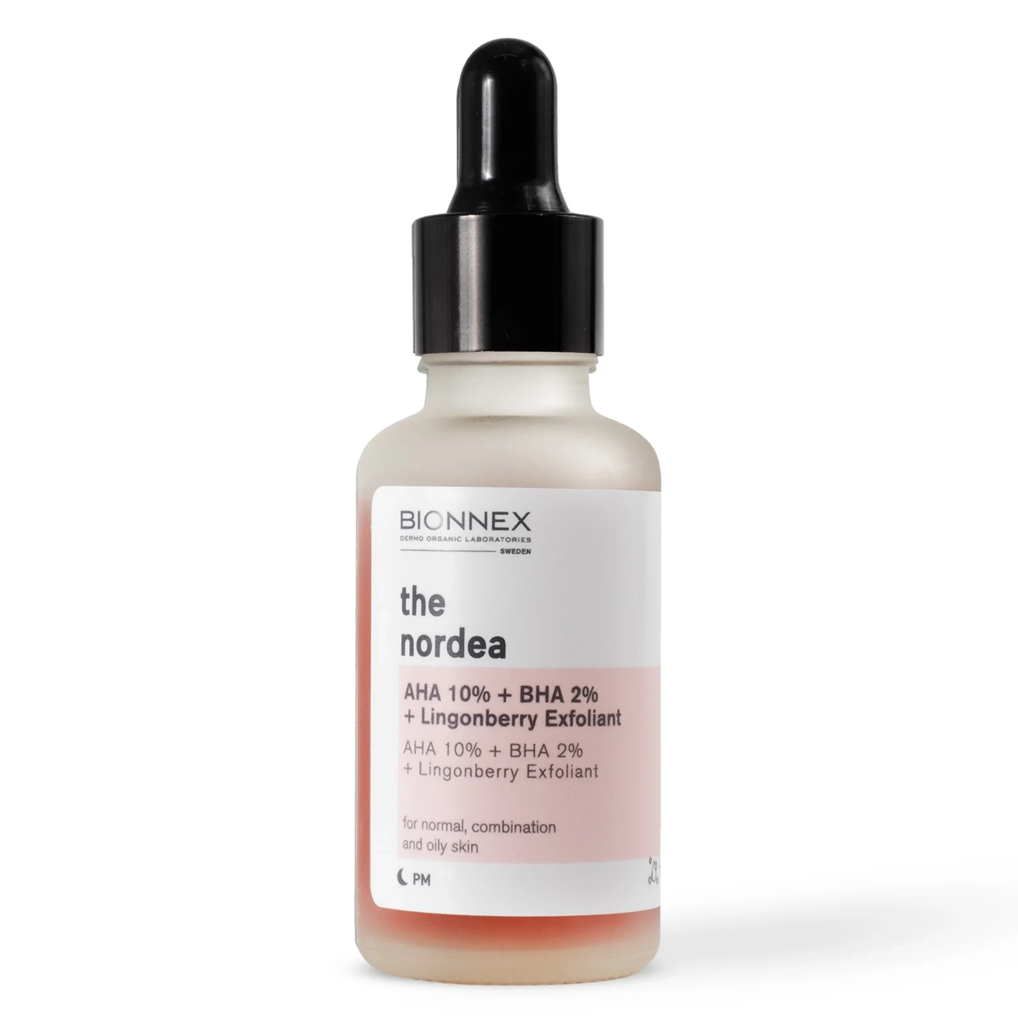 Bionnex The Nordea AHA 10% + BHA 2% + Lingonberry Exfoliant 30ml från Bionnex – köp hos Apotek Hjärtat