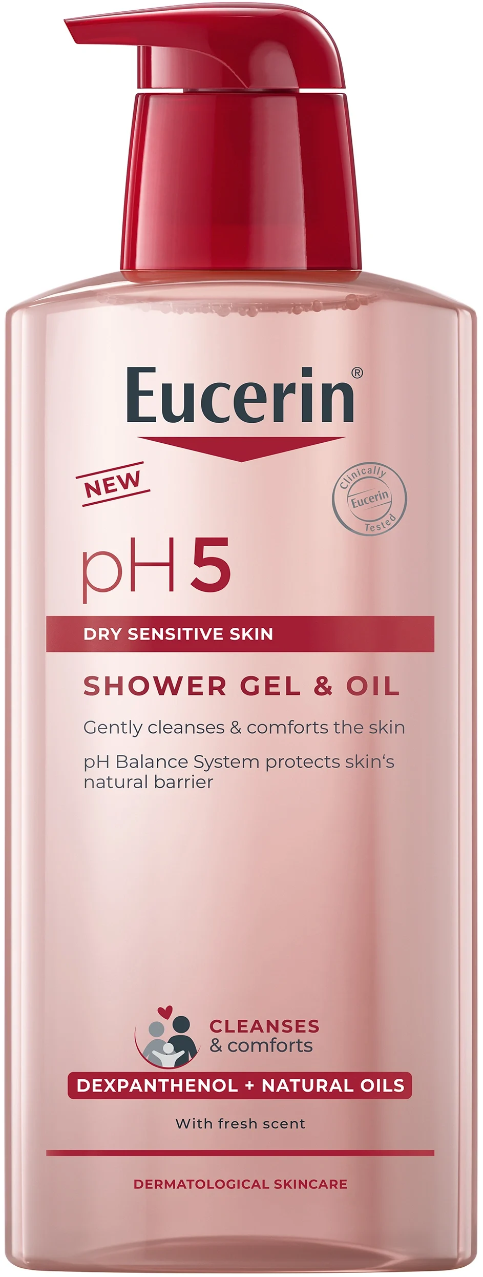 Eucerin pH5 Shower Gel & Oil 400 ml från Eucerin – köp hos Apotek Hjärtat