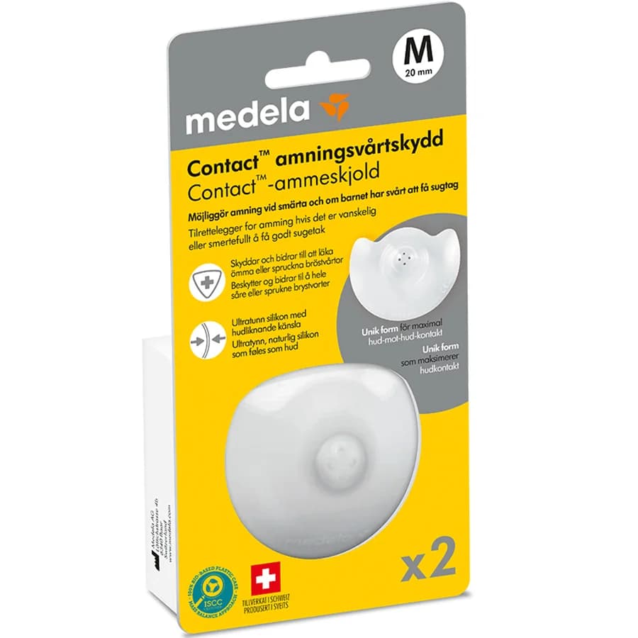 Medela Contact amningsvårtskydd 2st M från Medela – köp hos Apotek Hjärtat