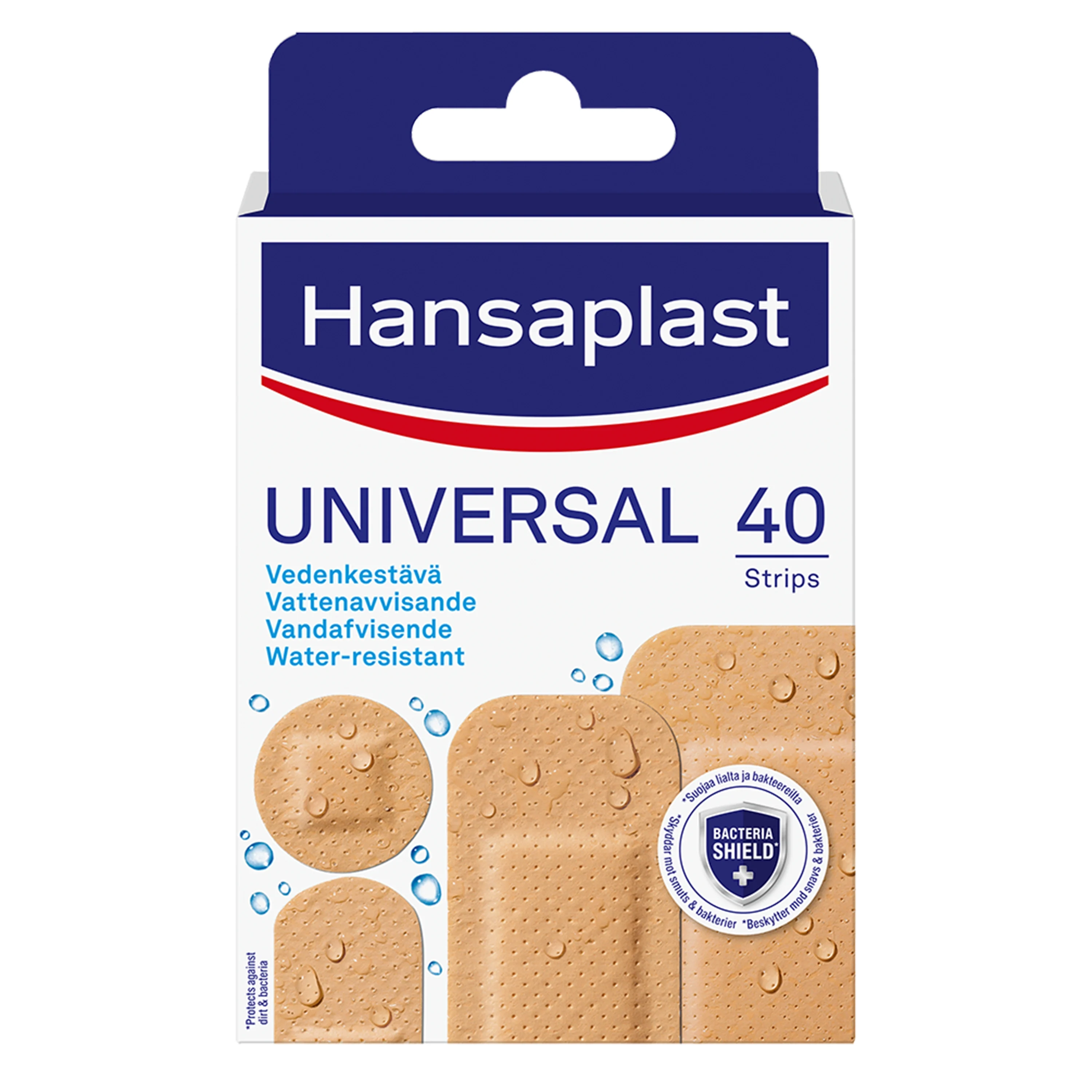Hansaplast Universal Strips 40 st från Hansaplast – köp hos Apotek Hjärtat