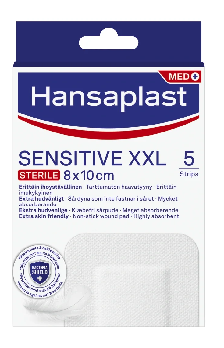 Hansaplast Sensitive XXL Strips 5 st från Hansaplast – köp hos Apotek Hjärtat