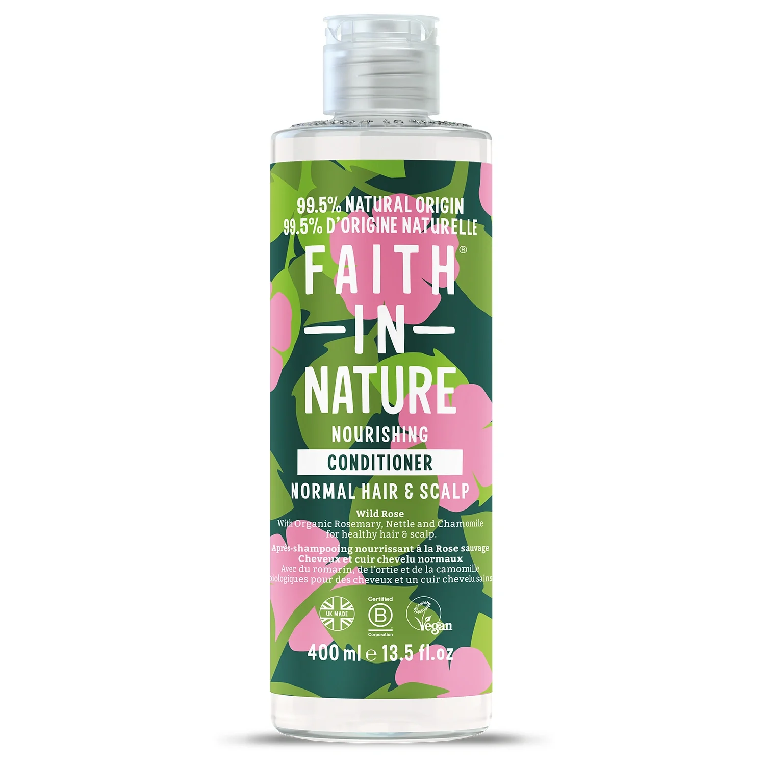 Faith in Nature Conditioner-Wild Rose 400ml från Faith in Nature – köp hos Apotek Hjärtat