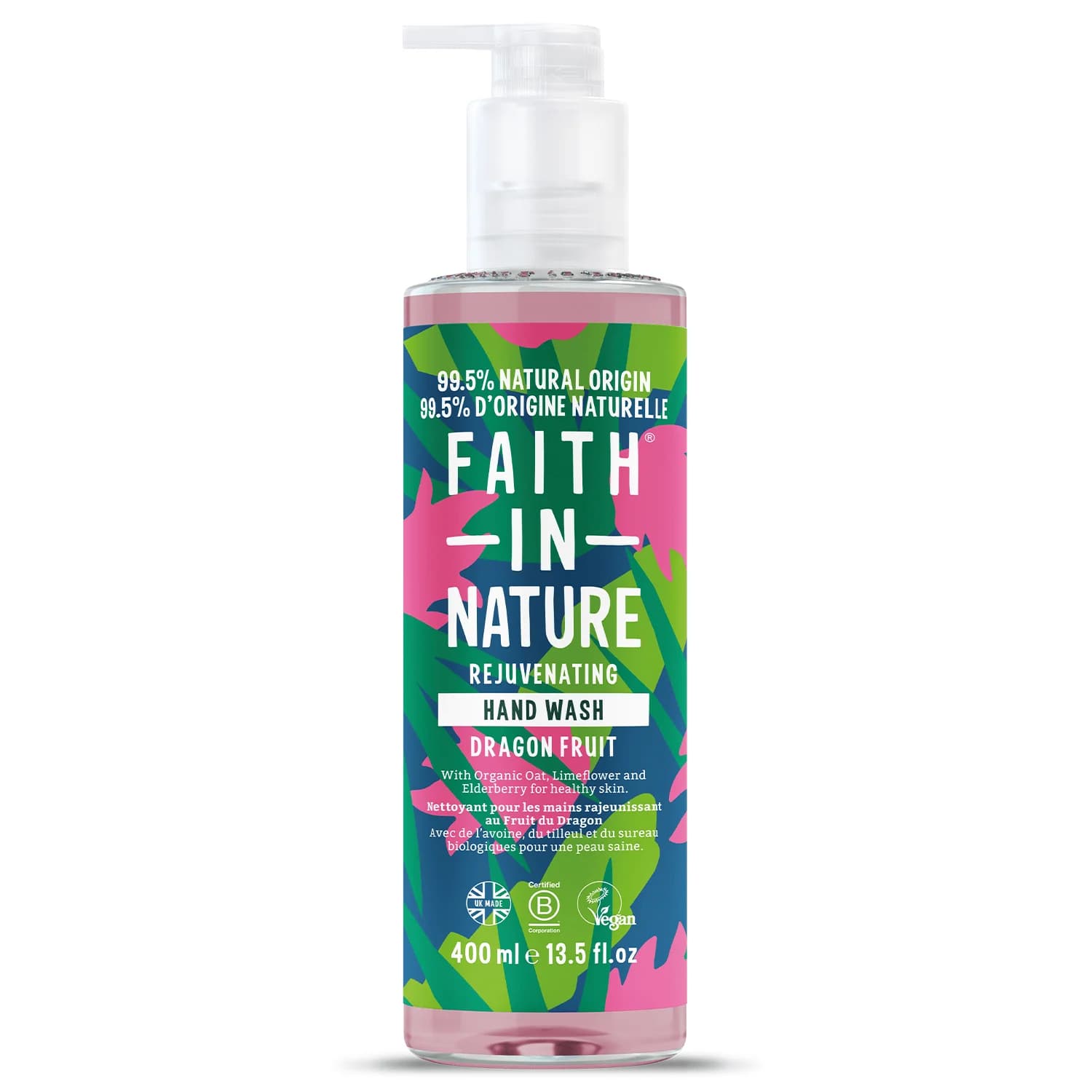 Faith in Nature Hand Wash Dragon Fruit 400 ml från Faith in Nature – köp hos Apotek Hjärtat