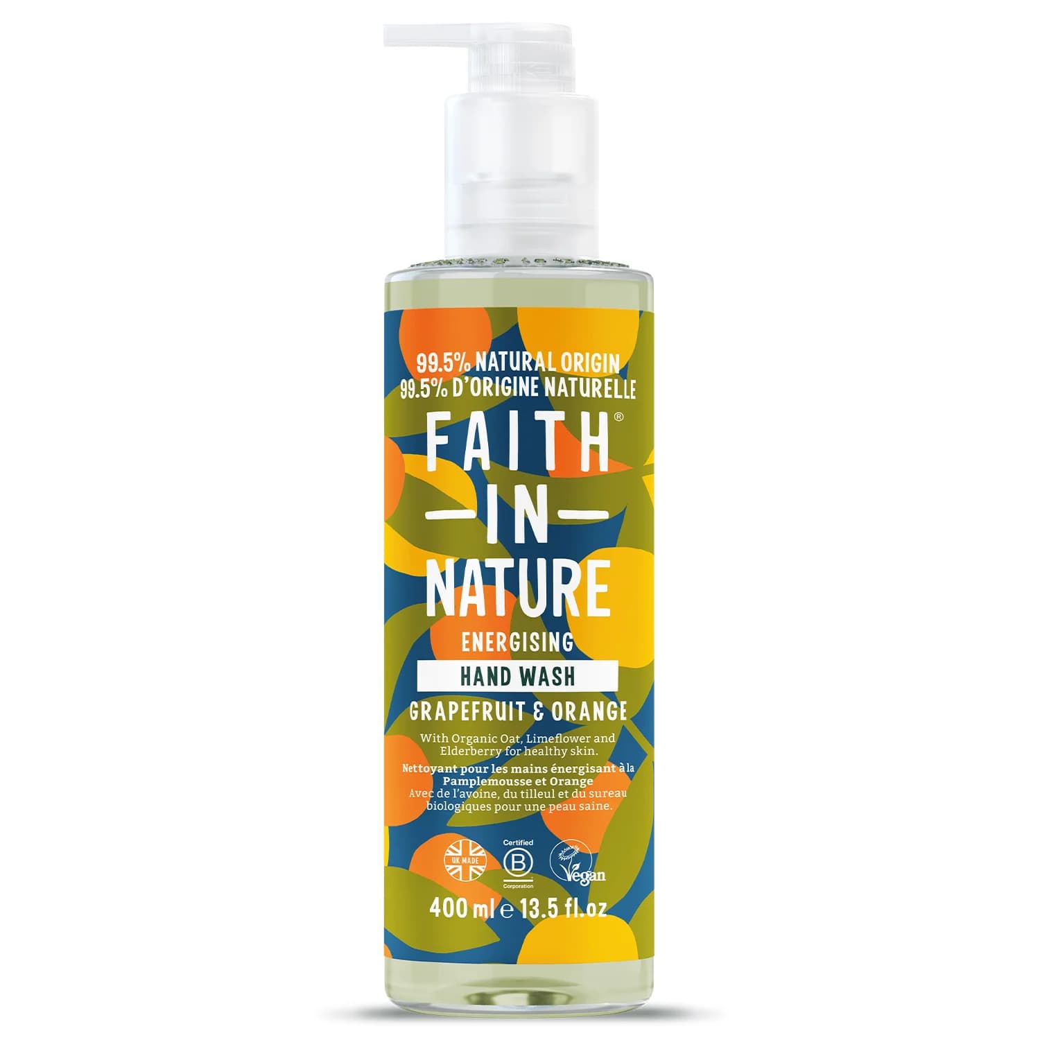 Faith in Nature Hand Wash Grapefruit & Orange 400 ml från Faith in Nature – köp hos Apotek Hjärtat