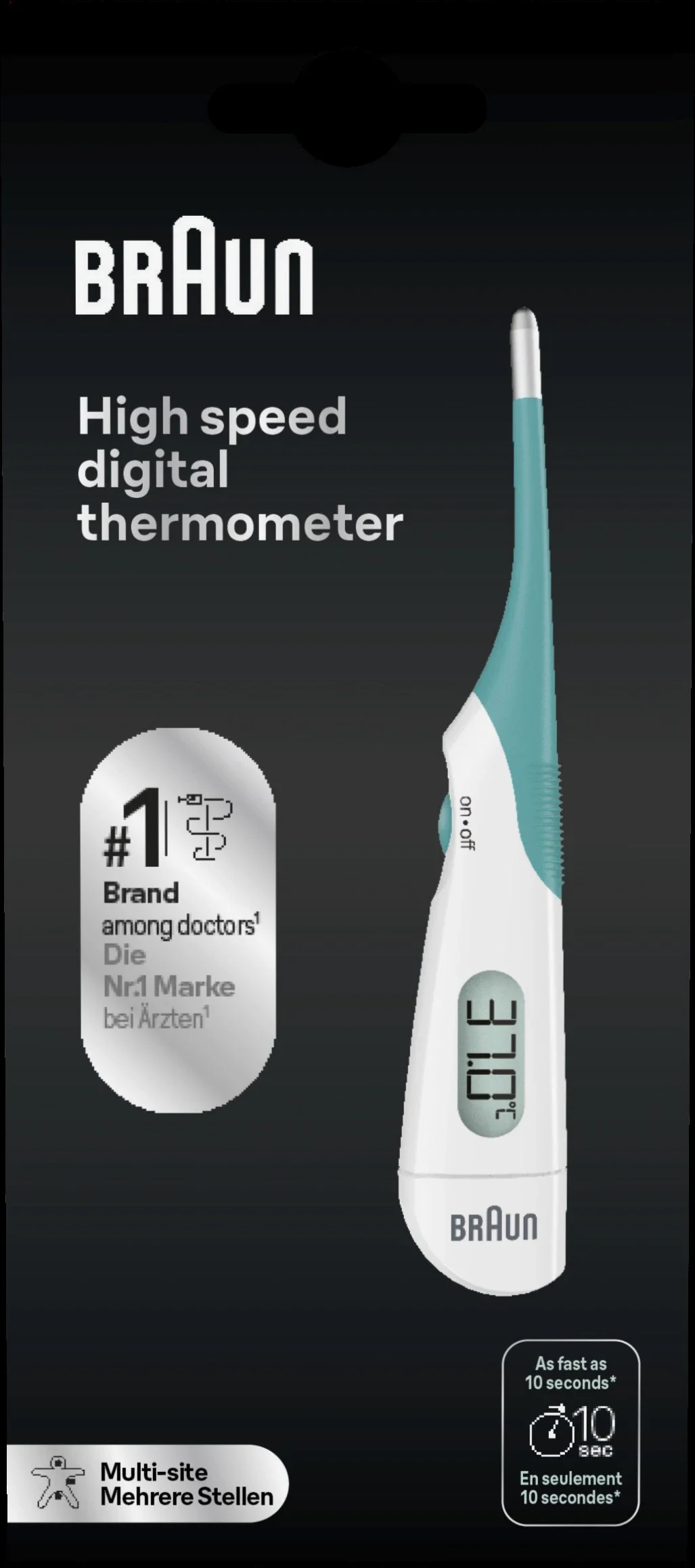 Braun High Speed Thermometer PRT1000 från Braun – köp hos Apotek Hjärtat