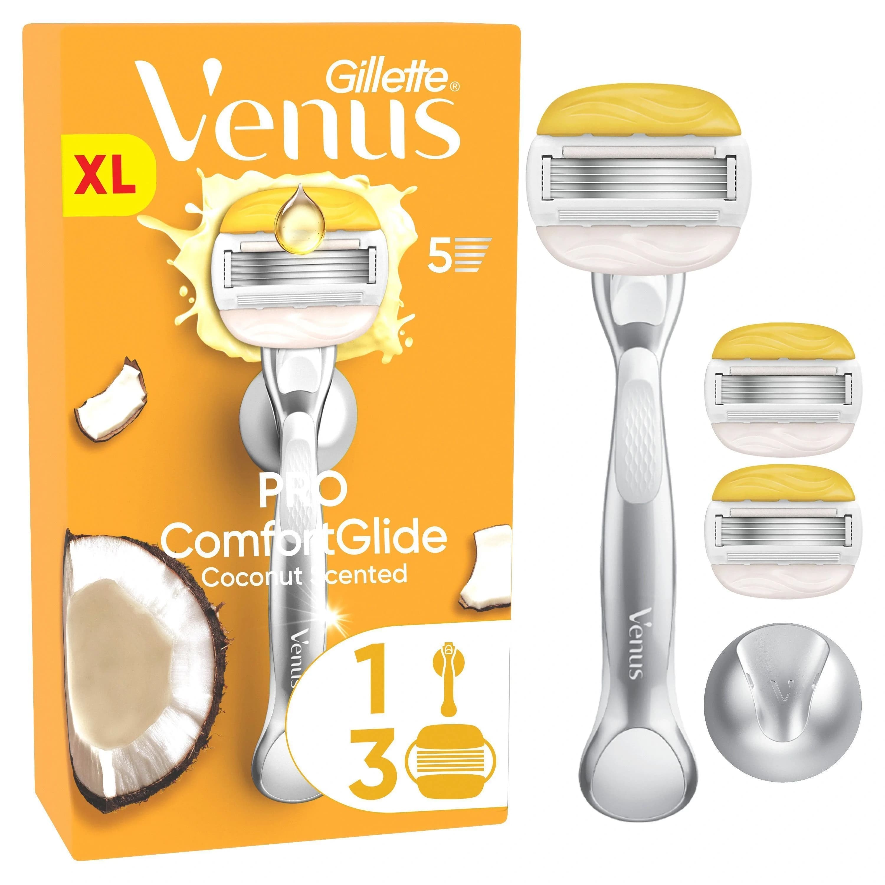 Gillette Venus Pro ComfortGlide Coconut & Olay Rakhyvel från Gillette Venus – köp hos Apotek Hjärtat