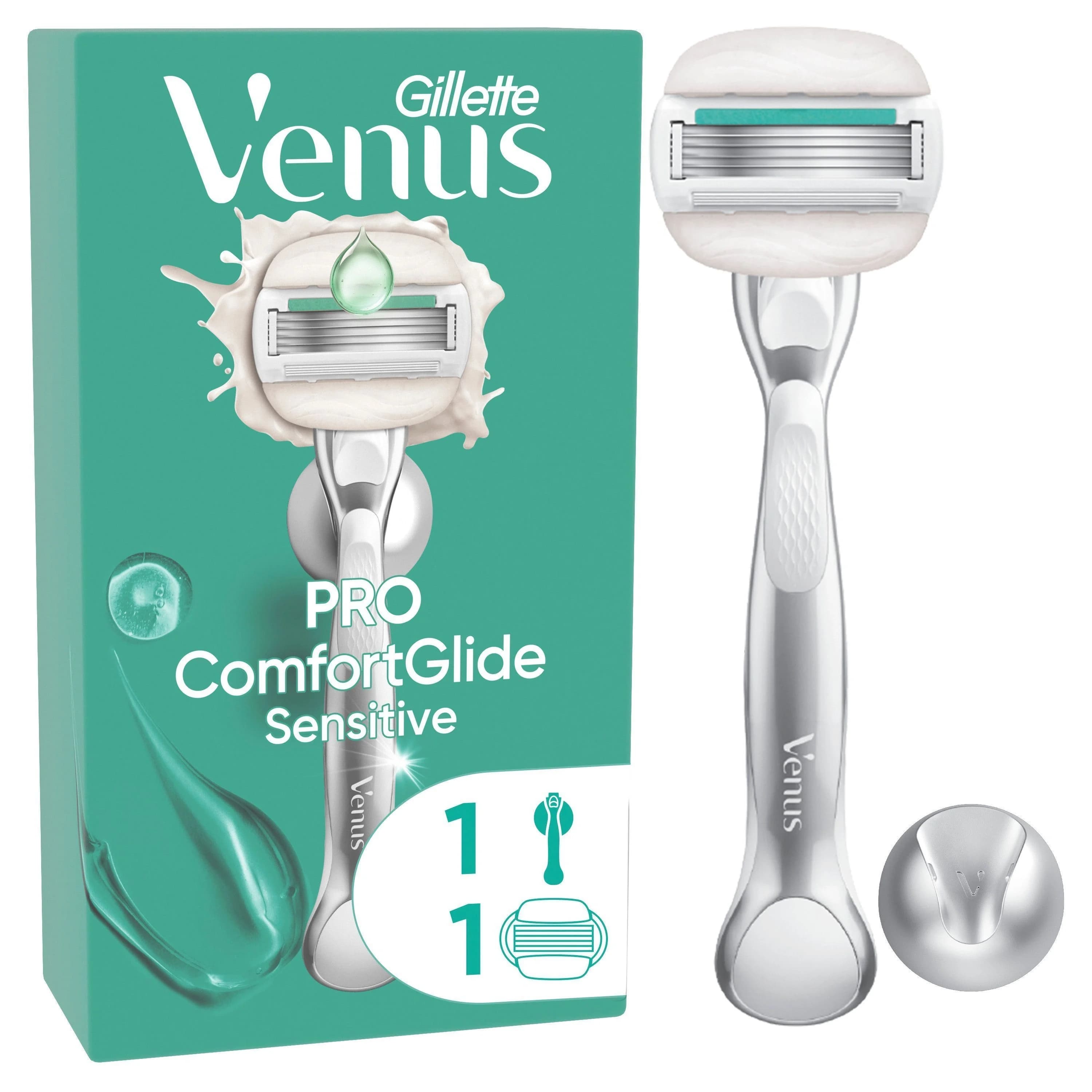 Gillette Venus Pro ComfortGlide Sensitive Rakhyvel från Gillette Venus – köp hos Apotek Hjärtat