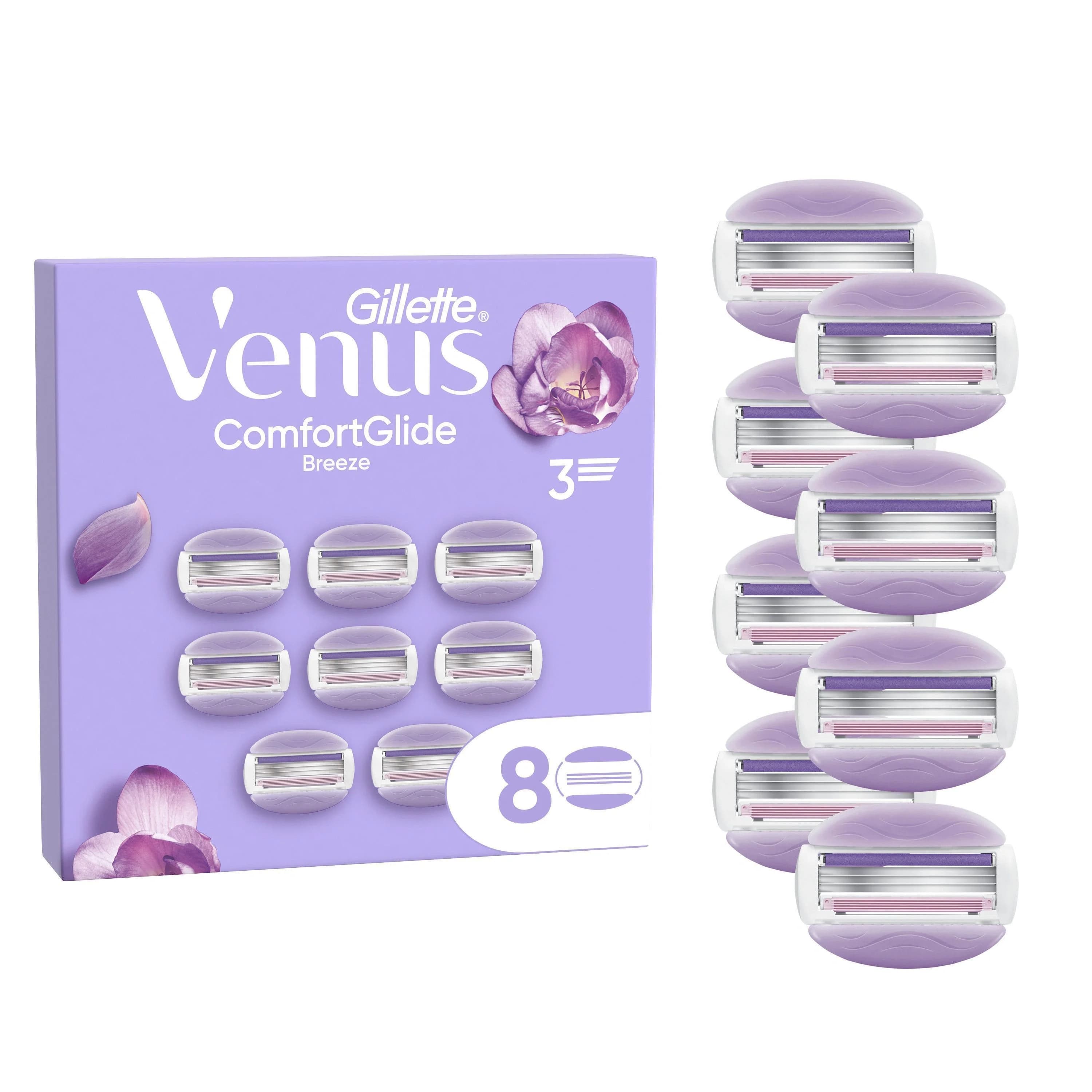 Gillette Venus ComfortGlide Breeze Rakblad 8 st från Gillette Venus – köp hos Apotek Hjärtat