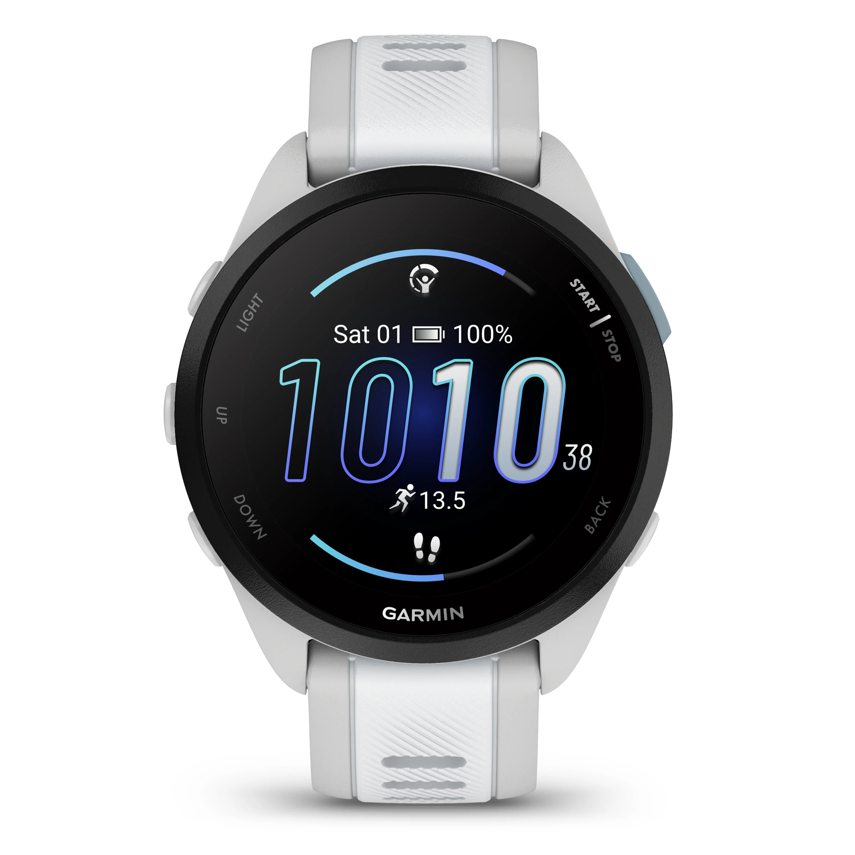 Garmin Forerunner 165 Music GPS, WiFi, Mist Grey/Whitestone från Garmin – köp hos Apotek Hjärtat
