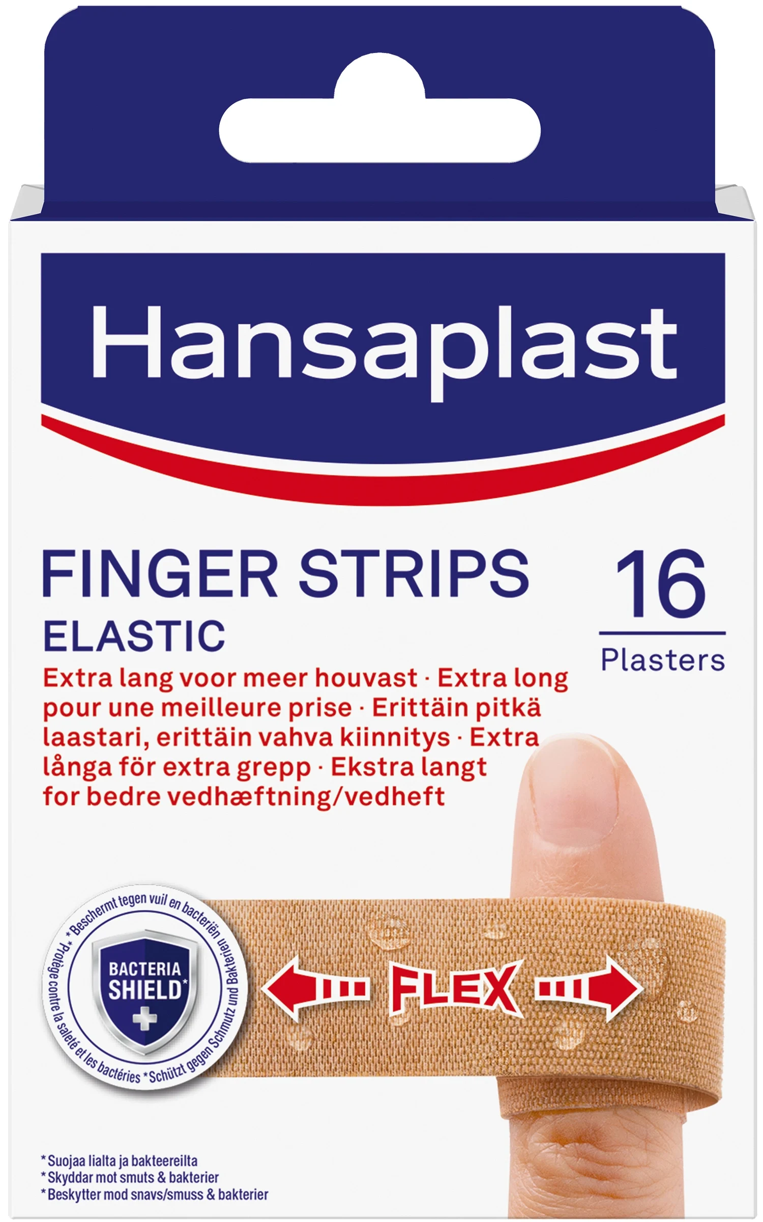 Hansaplast Elastic Finger Strips 16 st från Hansaplast – köp hos Apotek Hjärtat