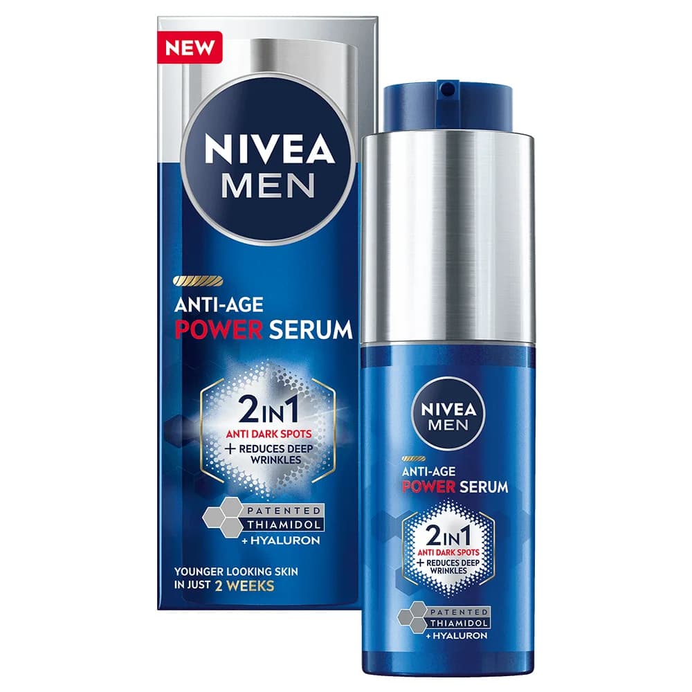 Nivea Men Luminous Anti-Age Power 2in1 Serum 30 ml från Nivea – köp hos Apotek Hjärtat