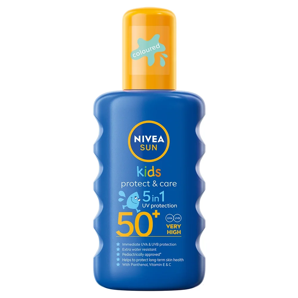 Nivea Sun Protect & Care Kids Sun Spray SPF 50+, 200 ml från Nivea – köp hos Apotek Hjärtat
