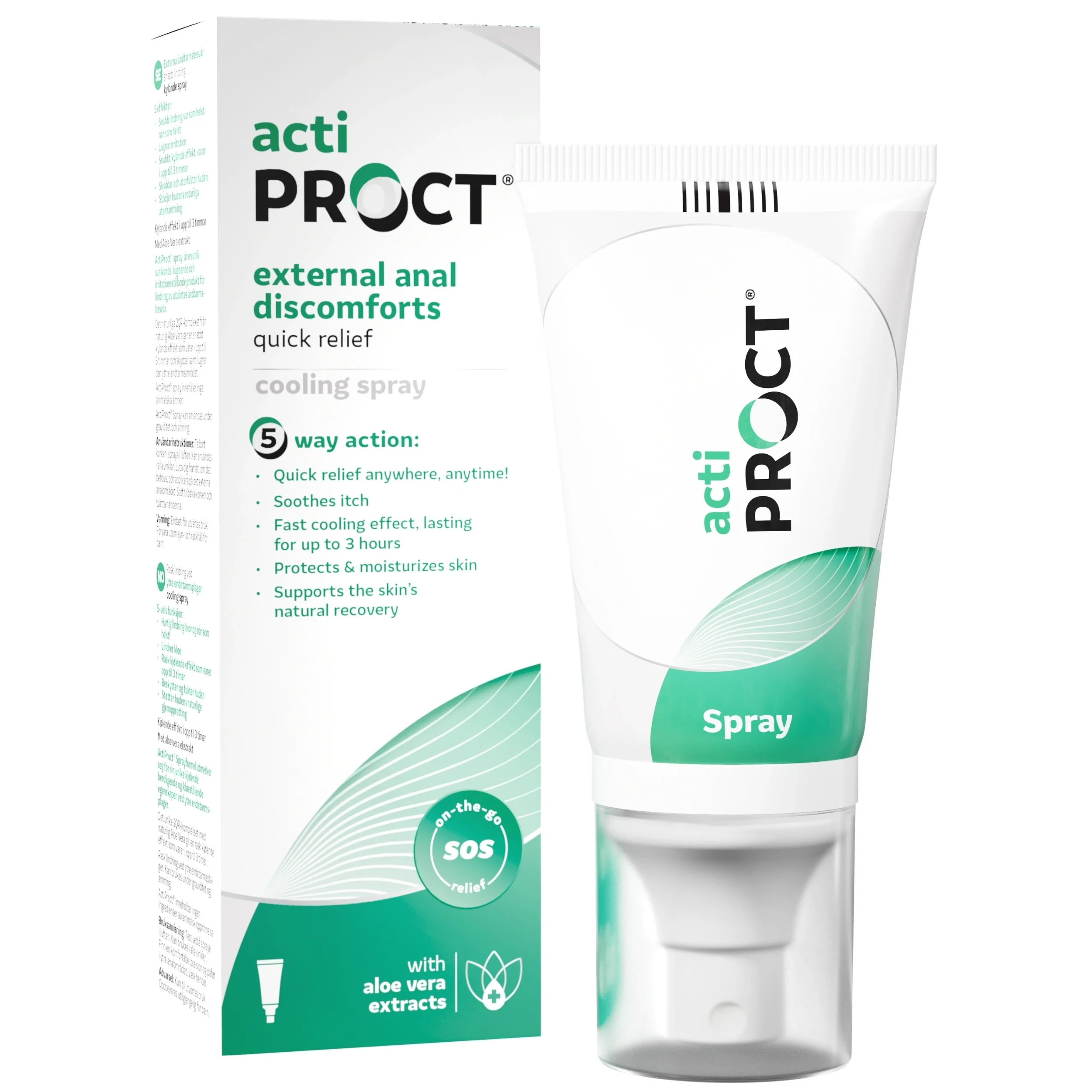 Actiproct Cooling Spray 50 ml från Actiproct – köp hos Apotek Hjärtat