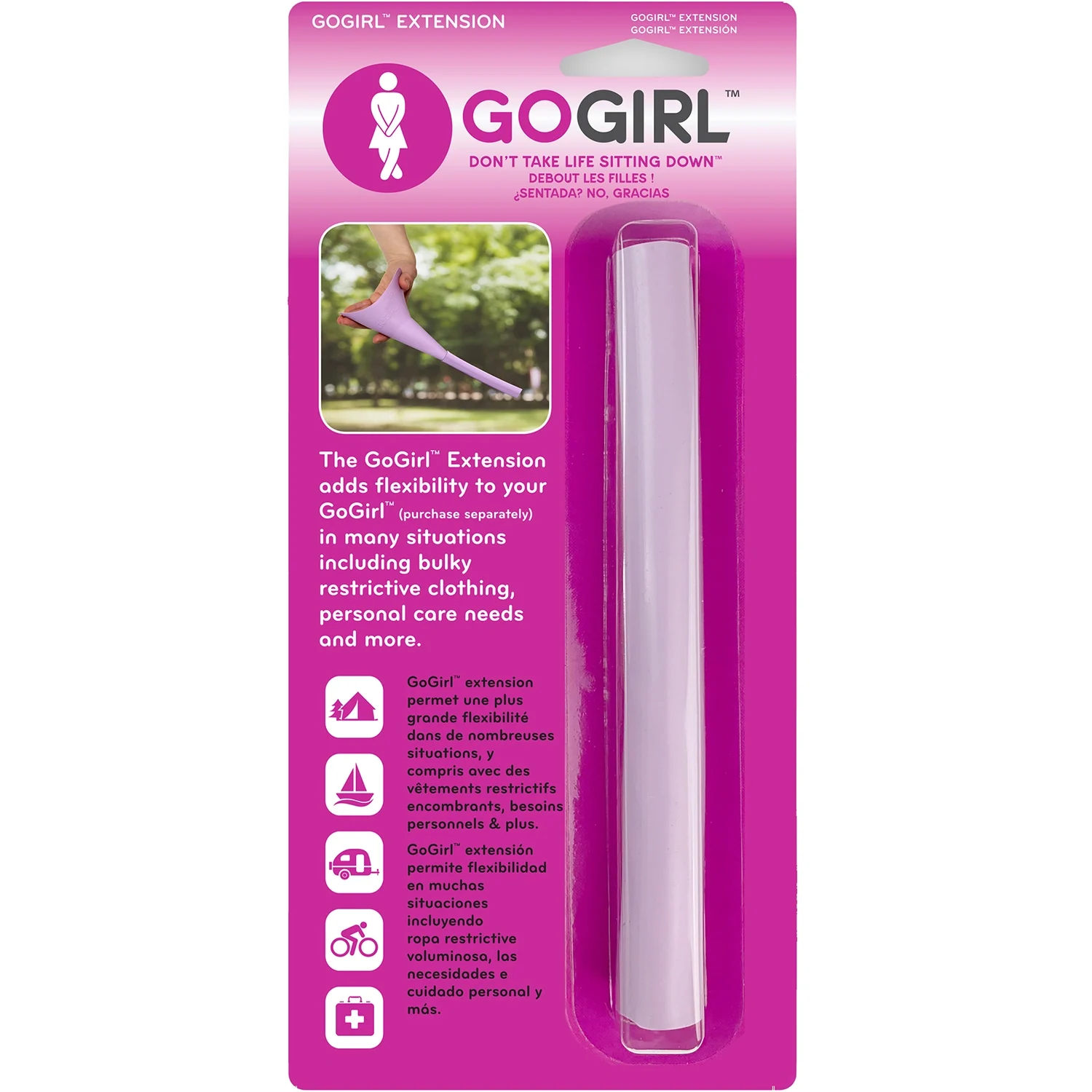 Go Girl Extension Pink Förlängning för kisstratt från Go Girl – köp hos Apotek Hjärtat