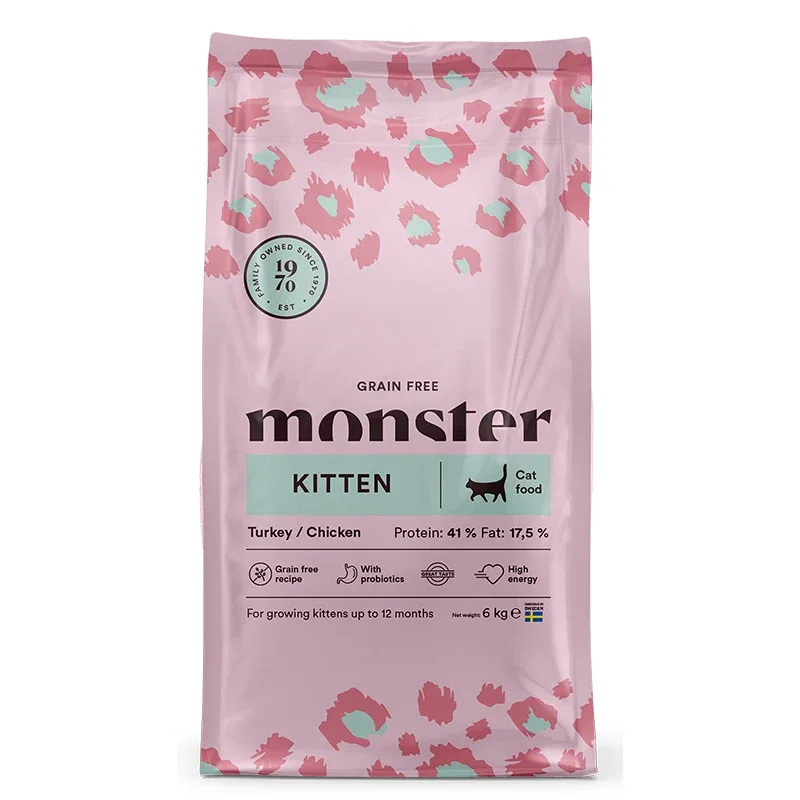 Monster Cat Grain Free Kitten Turkey/Chicken 6 kg från Monster – köp hos Apotek Hjärtat