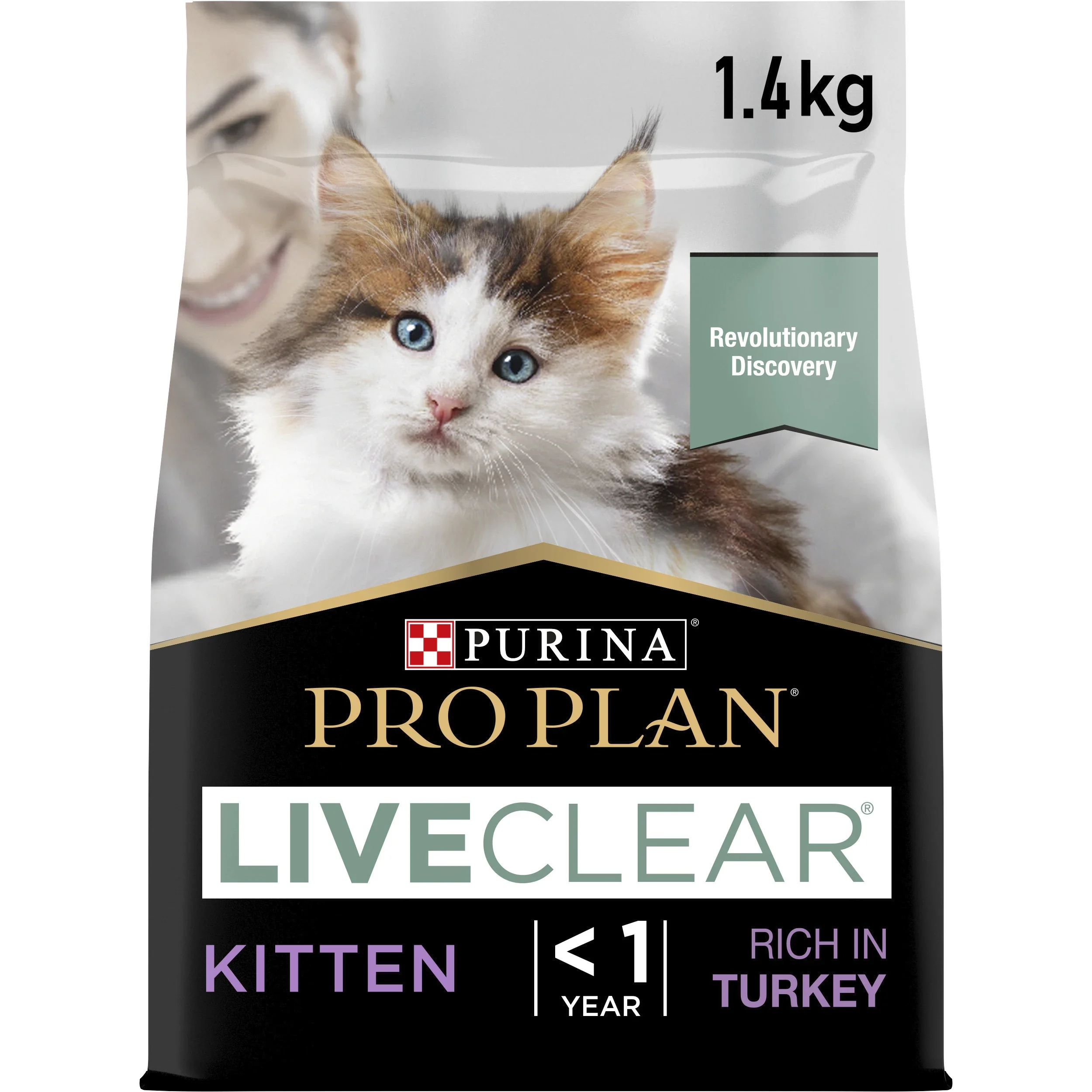 PURINA PRO PLAN LiveClear Kitten Turkey Torrfoder Katt 1,4kg från Purina Pro Plan – köp hos Apotek Hjärtat