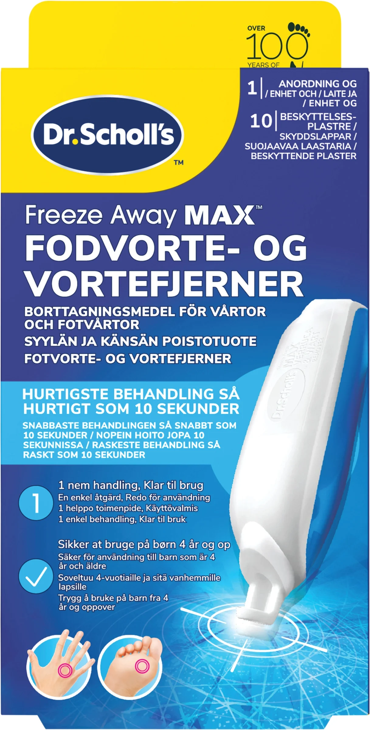 Scholl Freezeaway Max Wart & Verruca Vårtborttagning från Scholl – köp hos Apotek Hjärtat