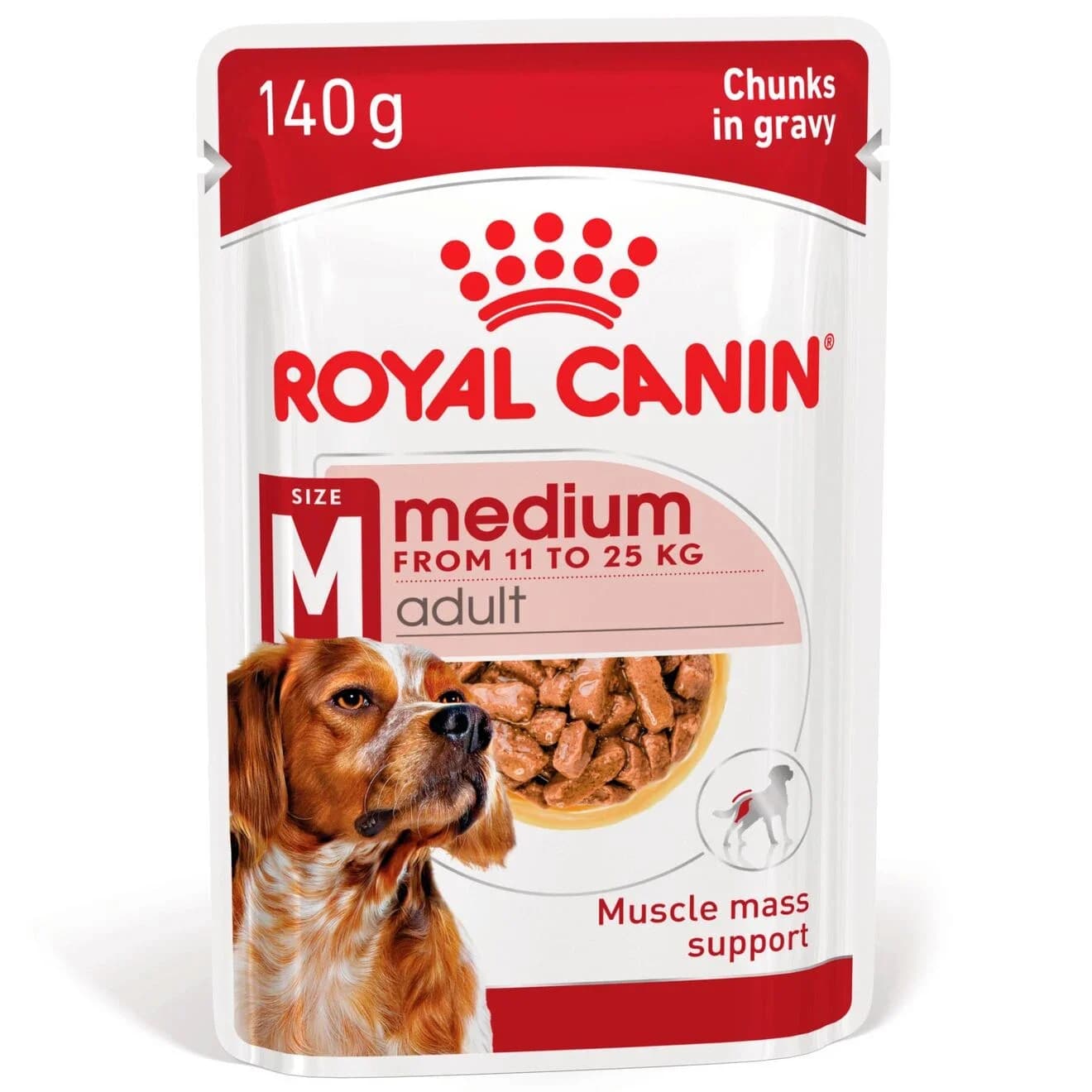 Royal Canin Medium Adult Gravy Dog 10x140 g från Royal Canin – köp hos Apotek Hjärtat