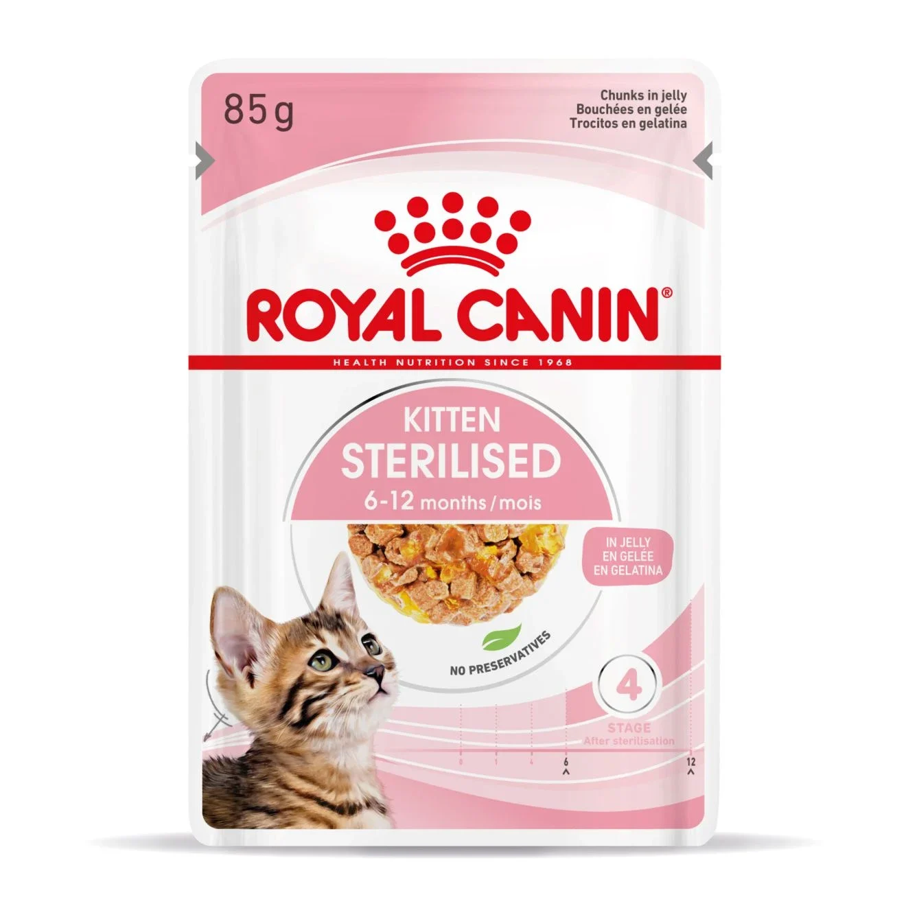 Royal Canin Kitten Sterilised Jelly Våtfoder 12x85 g från Royal Canin – köp hos Apotek Hjärtat