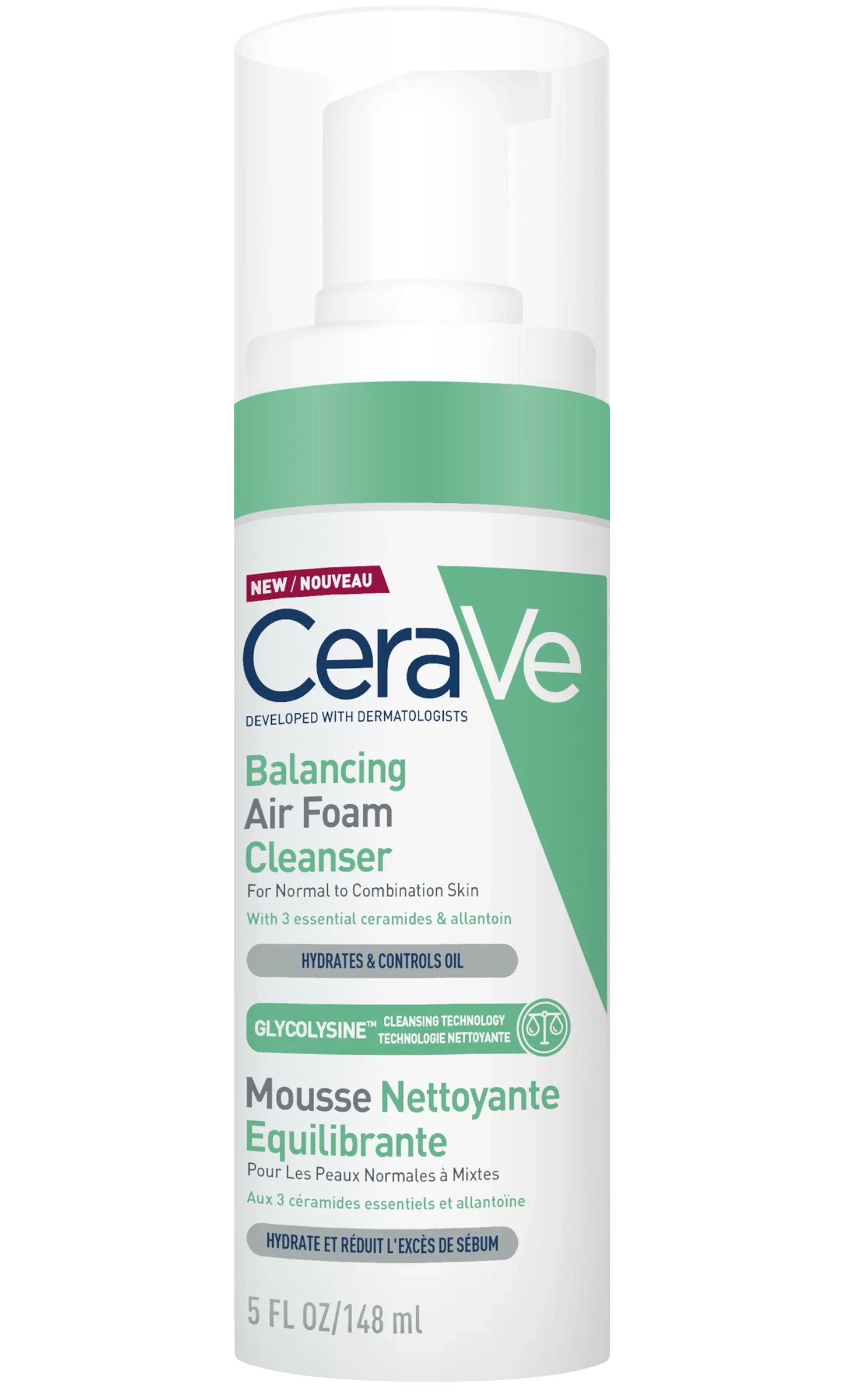 CeraVe Balancing Air Foam Cleanser 148 ml från CeraVe – köp hos Apotek Hjärtat