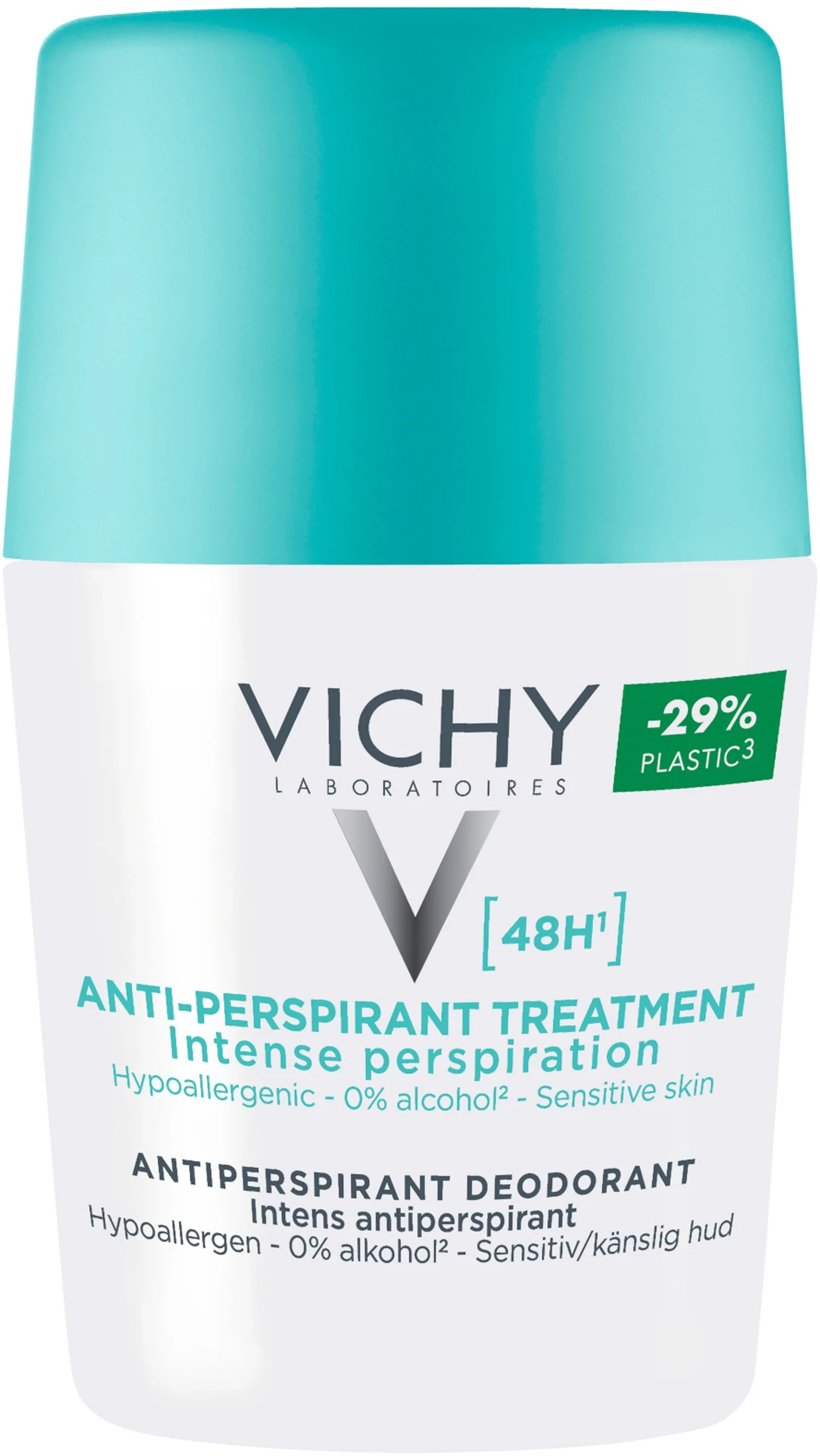 Vichy antiperspirant deodorant 48h parfymerad roll-on 50 ml från Vichy – köp hos Apotek Hjärtat