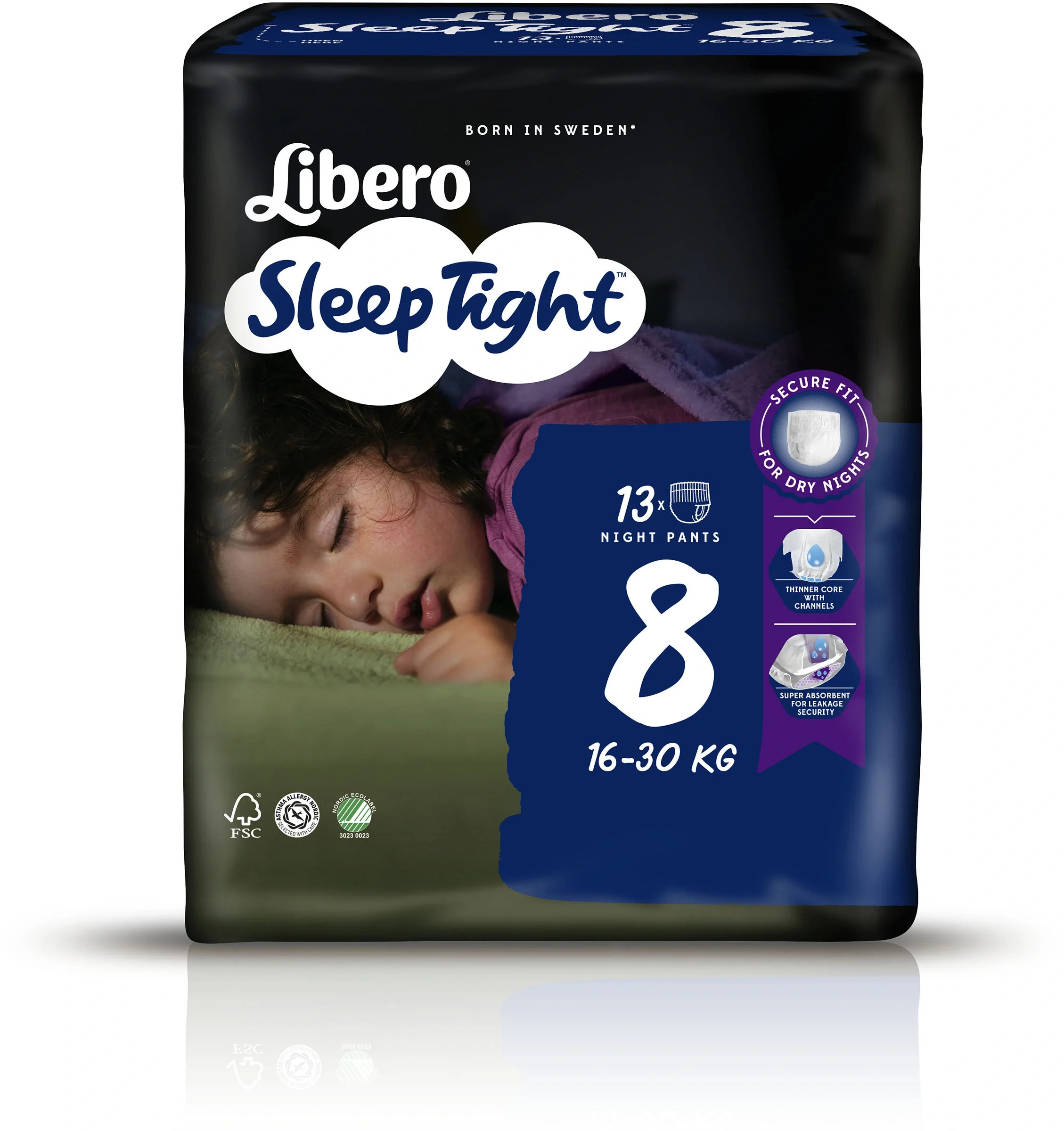 Libero Sleeptight 8 Byxblöja 13 st från Libero – köp hos Apotek Hjärtat