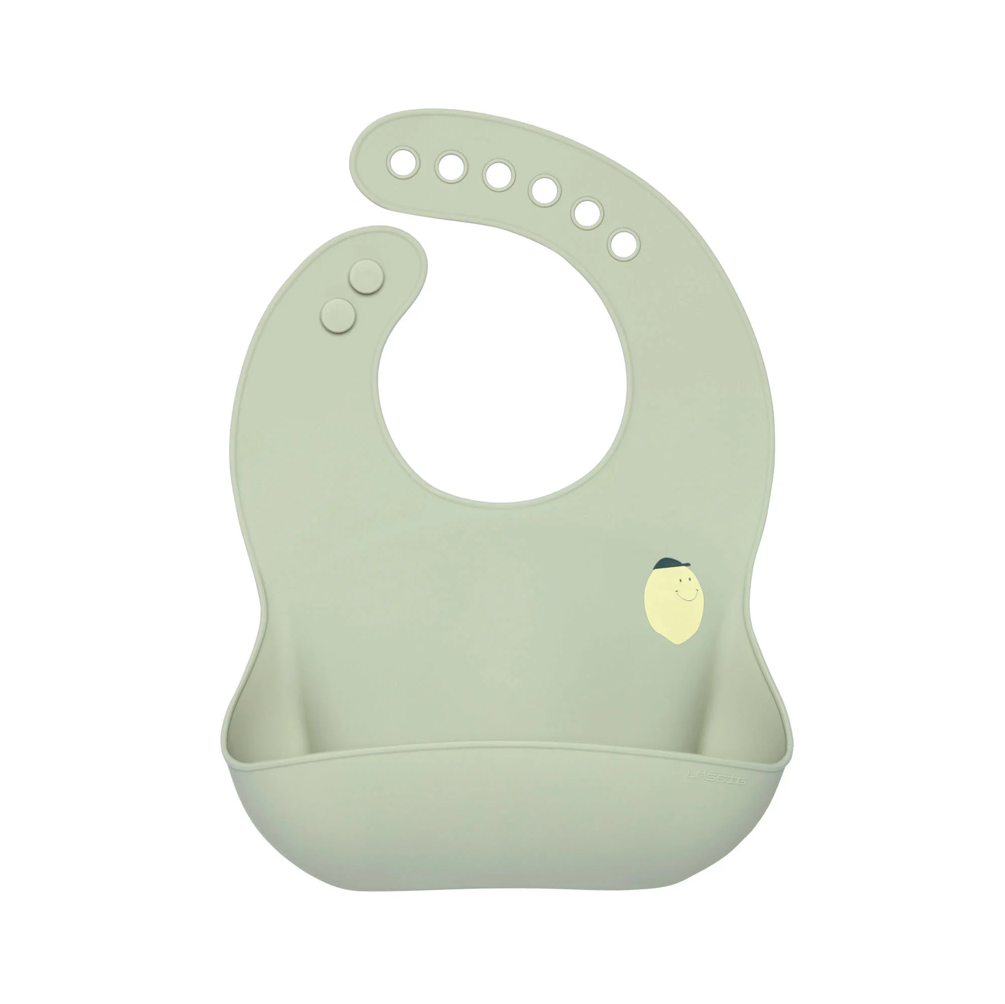 LÄSSIG Silicone Bib Happy Fruits Cherry Lemon från LÄSSIG – köp hos Apotek Hjärtat
