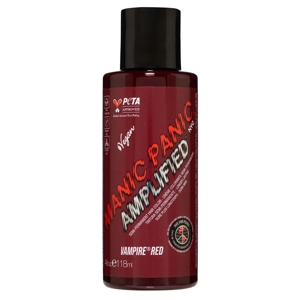 Manic Panic Amplified Semi-Permanent Hair Color 118 ml Vampire Red från Manic Panic – köp hos Apotek Hjärtat