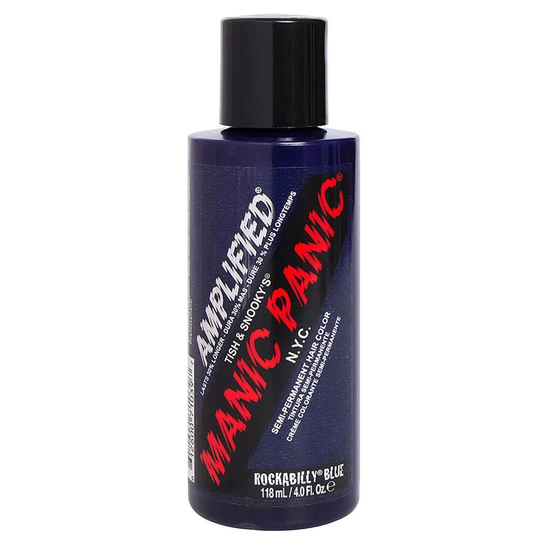 Manic Panic Amplified Semi-Permanent Hair Color 118 ml Rockabilly Blue från Manic Panic – köp hos Apotek Hjärtat