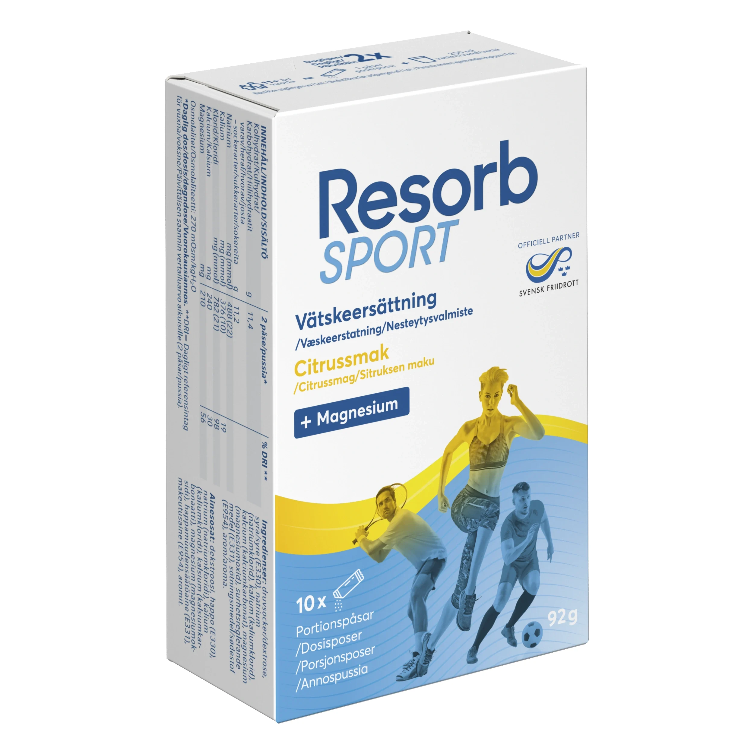 Resorb Sport 10 dospåsar från Resorb – köp hos Apotek Hjärtat