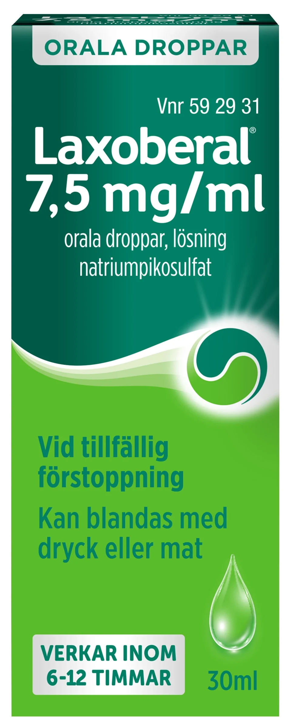 Laxoberal orala droppar 7,5 mg/ml 30 ml från Laxoberal – köp hos Apotek Hjärtat