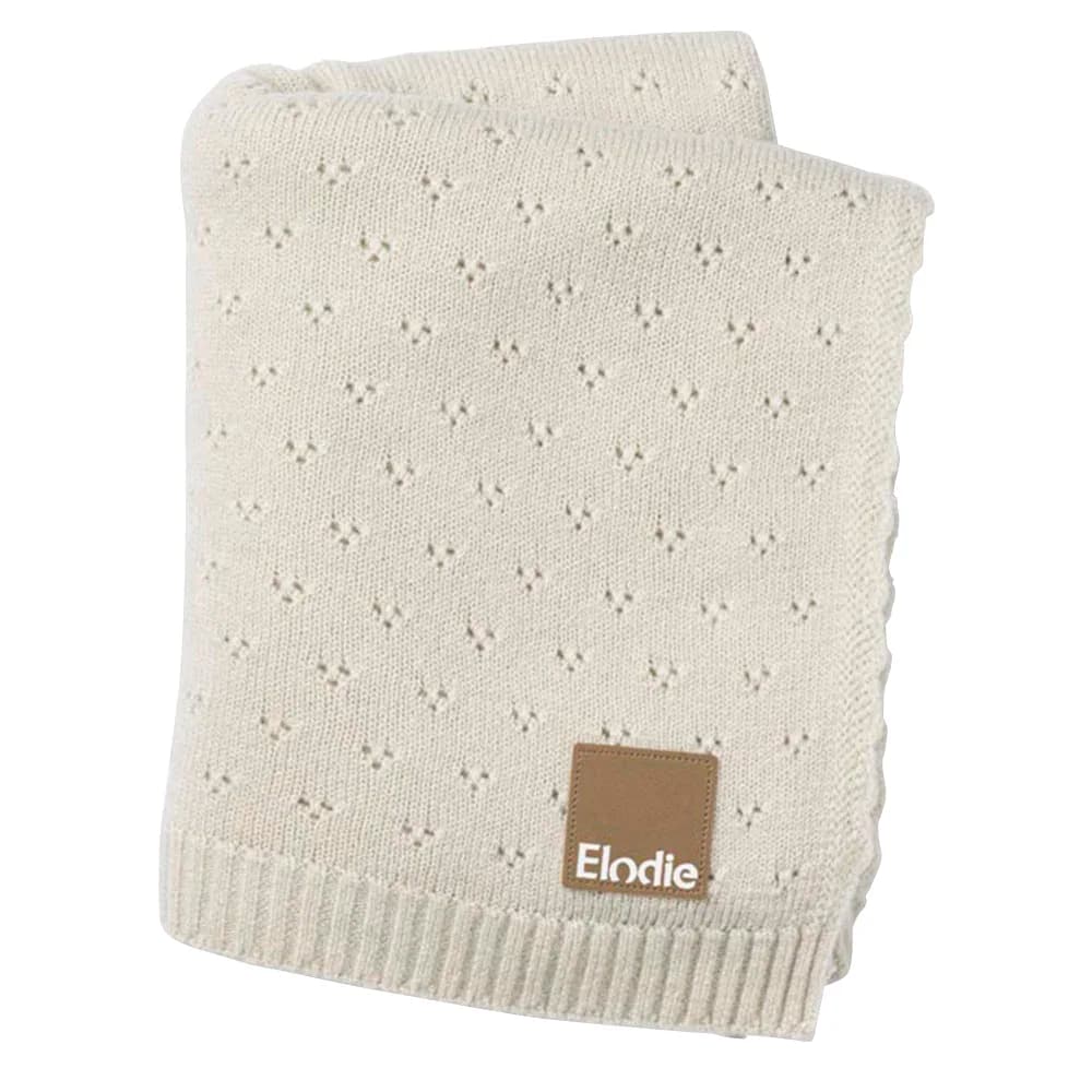 Elodie Pointelle Blanket Creamy White från Elodie Details – köp hos Apotek Hjärtat