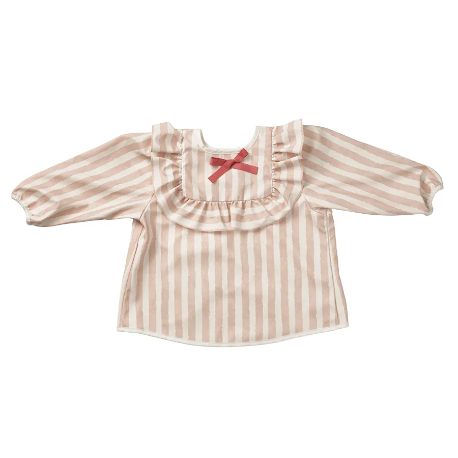 Elodie Longsleeved Baby Bib Candy Stripes från Elodie Details – köp hos Apotek Hjärtat