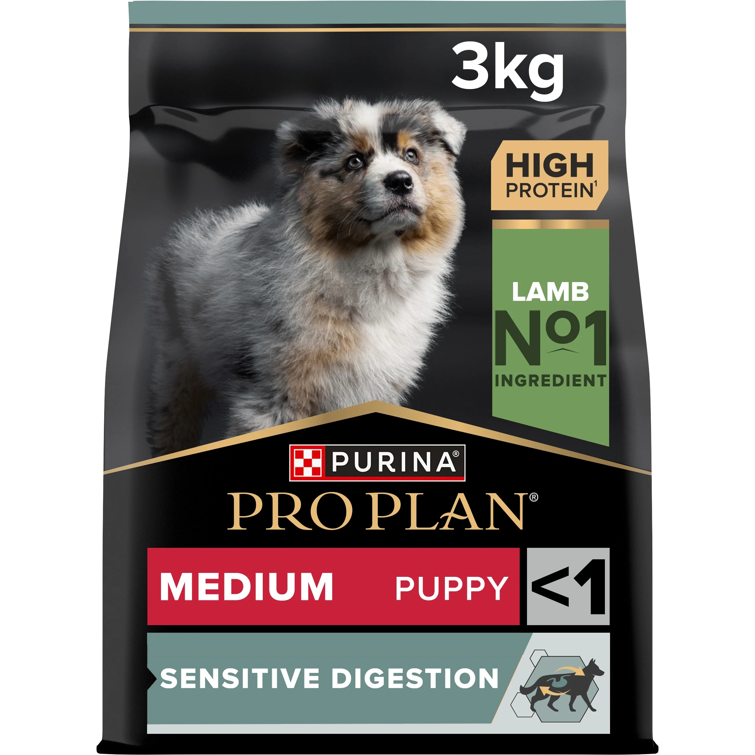 PURINA PRO PLAN Medium Puppy Sensitive Digestion Lamm Torrfoder Hund 3 kg från Purina Pro Plan – köp hos Apotek Hjärtat