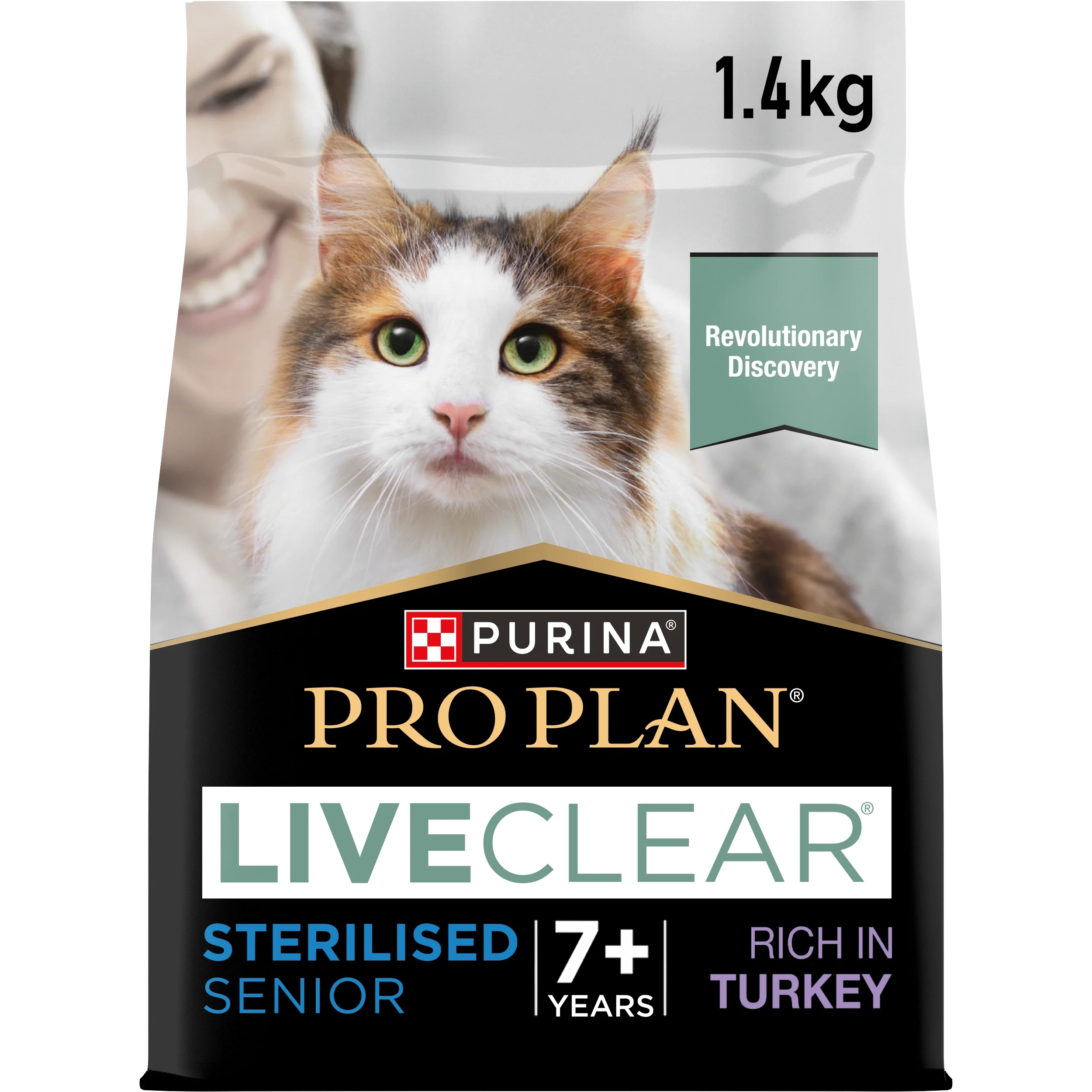 PURINA PRO PLAN Liveclear Senior Turkey Torrfoder Katt 1,4kg från Purina Pro Plan – köp hos Apotek Hjärtat