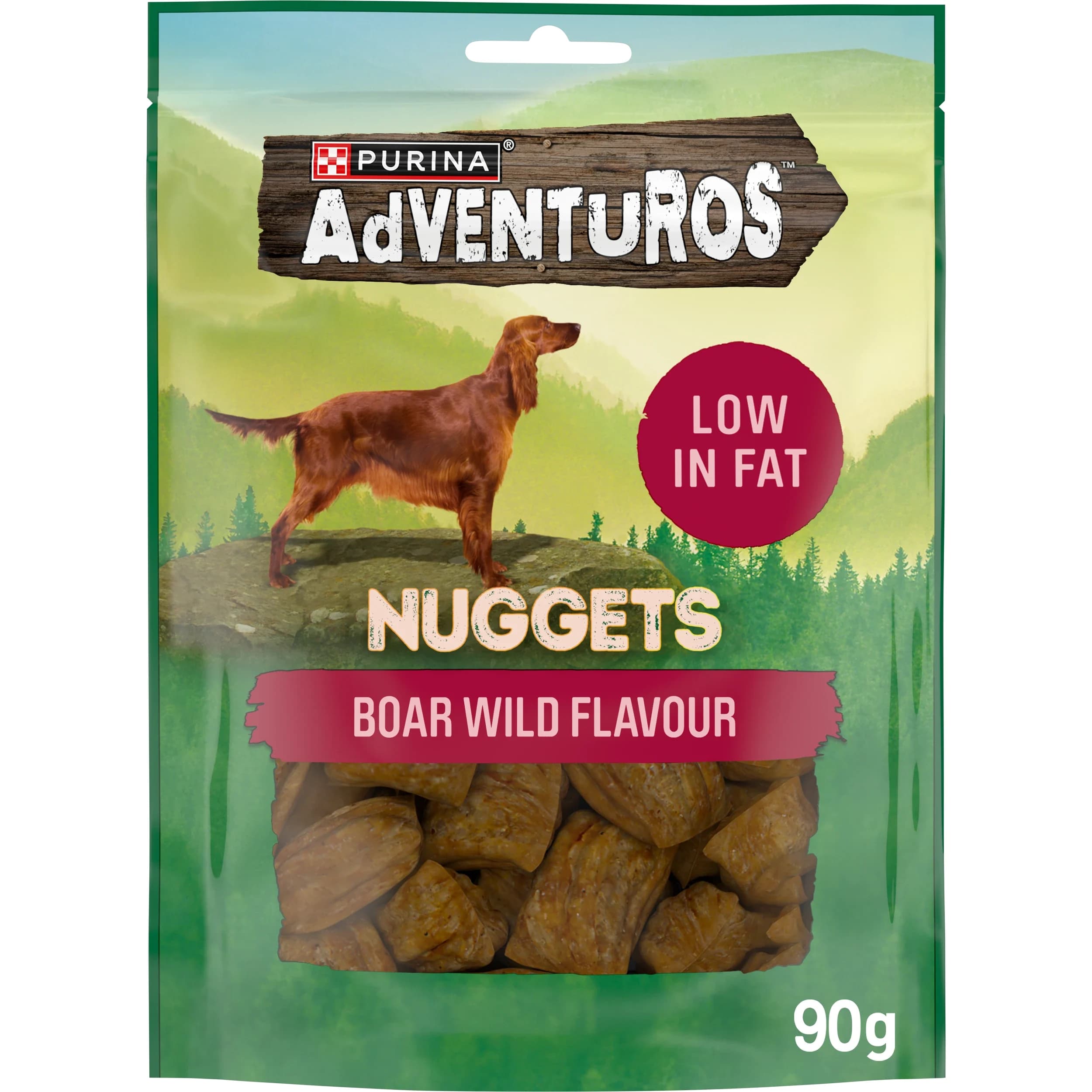 PURINA Adventuros Nuggets Hundgodis Boar 90g från Purina – köp hos Apotek Hjärtat