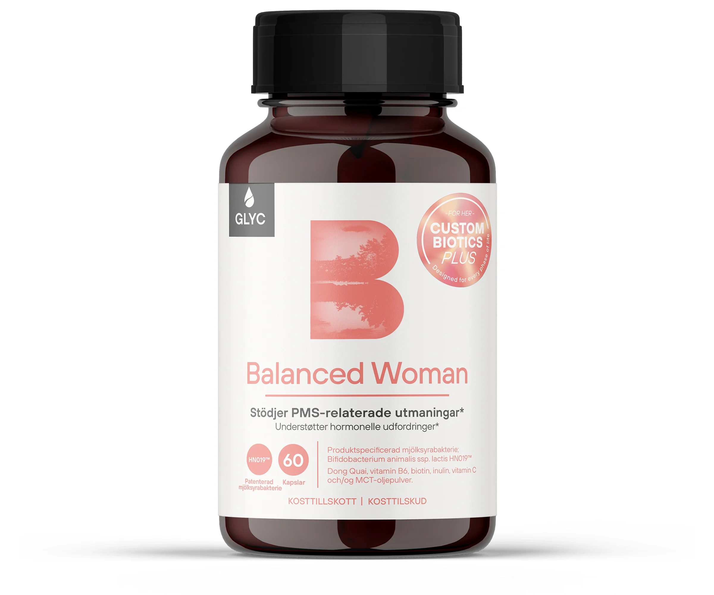 GLYC Balanced Woman 60 kapslar från Glyc – köp hos Apotek Hjärtat