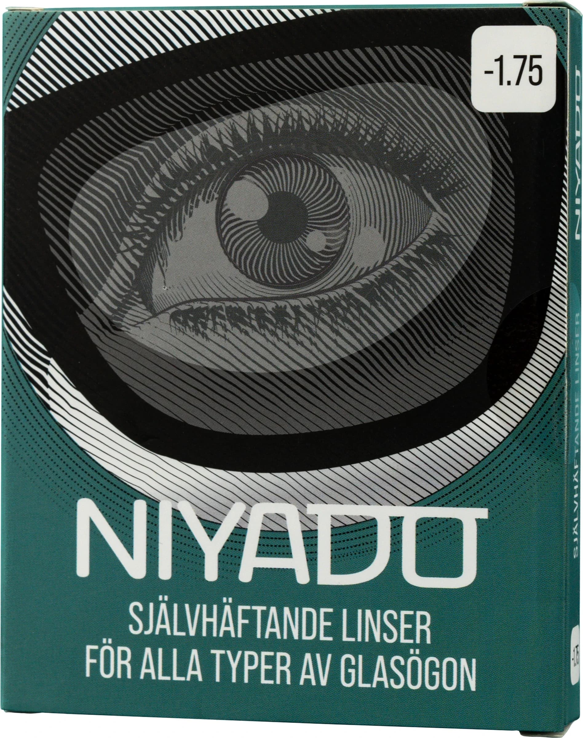NIYADO Självhäftande Optiska Silikonlinser 1-par -1,75 från NIYADO – köp hos Apotek Hjärtat