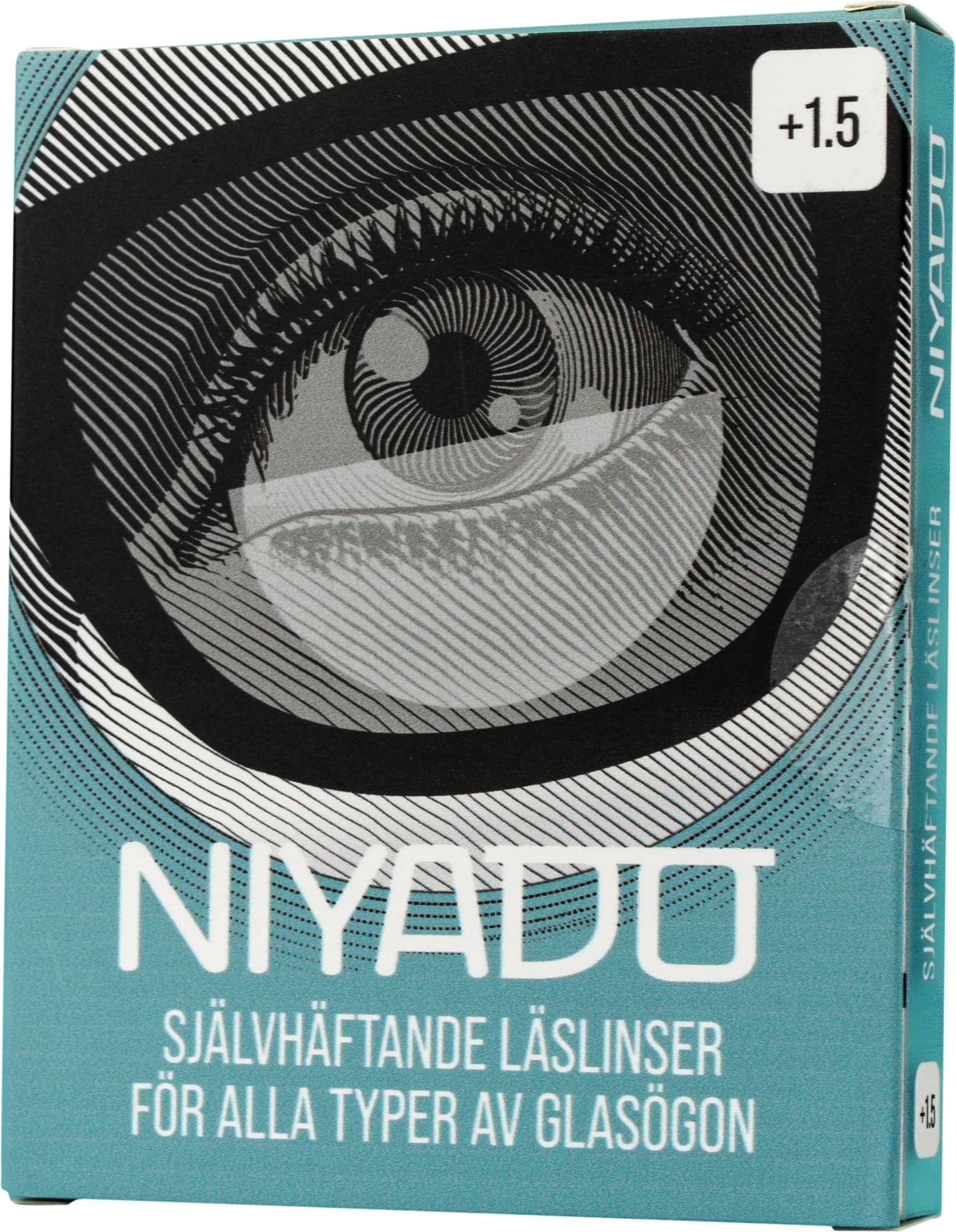NIYADO Självhäftande Optiska Silikonlinser 1-par +1,5 från NIYADO – köp hos Apotek Hjärtat
