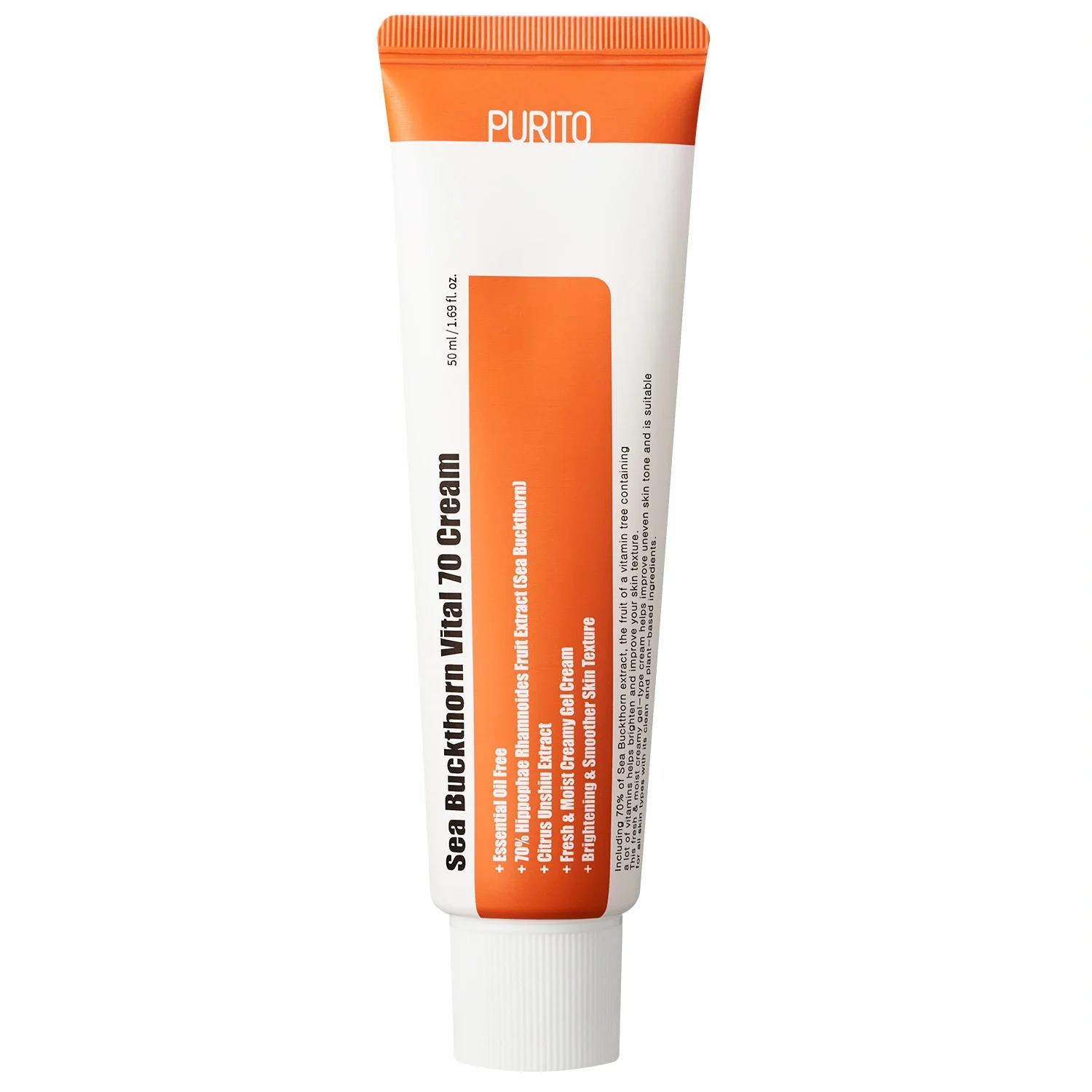 Purito Sea Buckthorn Vital 70 Cream 50ml från Purito – köp hos Apotek Hjärtat