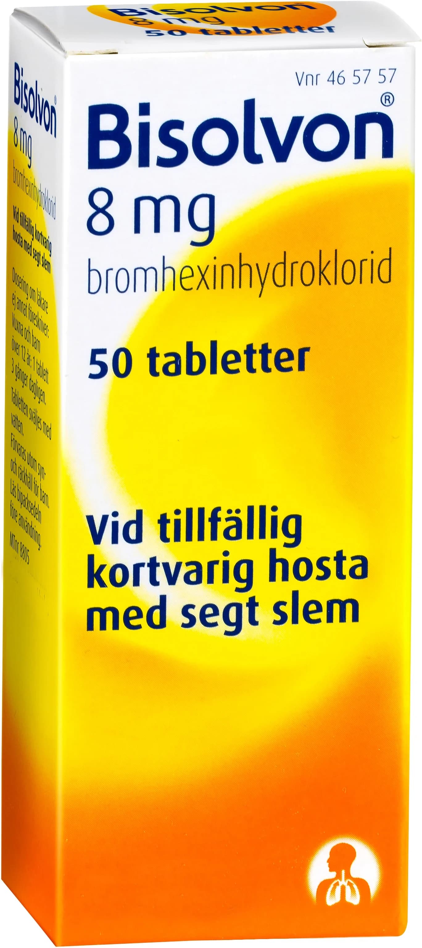 Bisolvon tablett 8 mg 50 st från Bisolvon – köp hos Apotek Hjärtat
