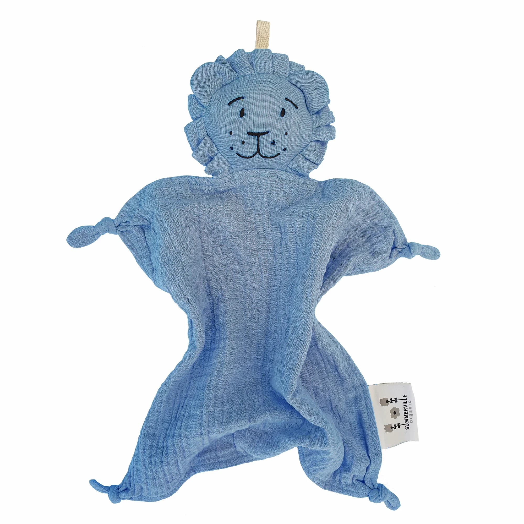Summerville Organic Snuttefilt Lejon Dusty Blue från Summerville Organic – köp hos Apotek Hjärtat