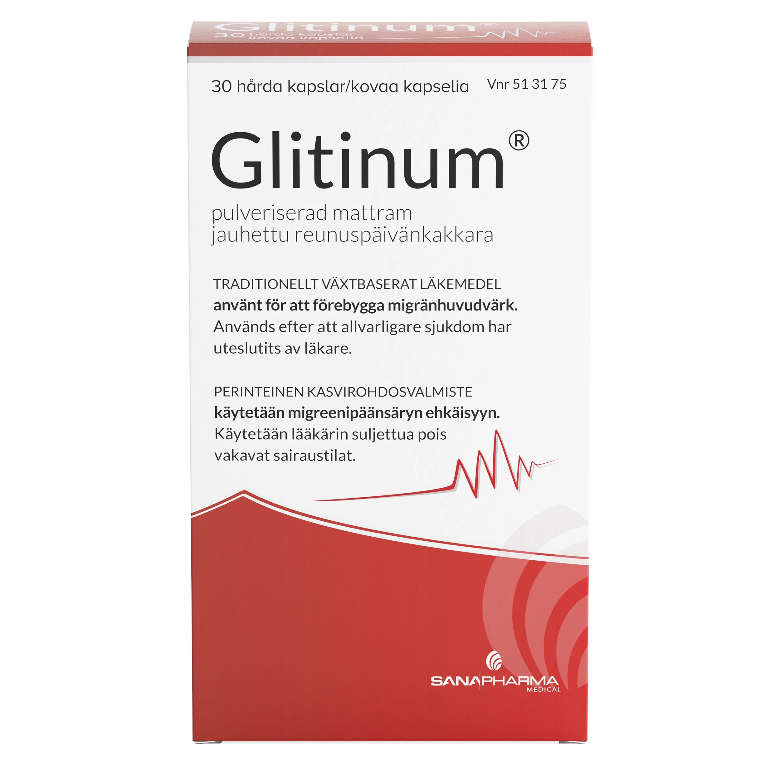 Glitinum Kapsel, hård Blister, 30 kapslar från Glitinum – köp hos Apotek Hjärtat