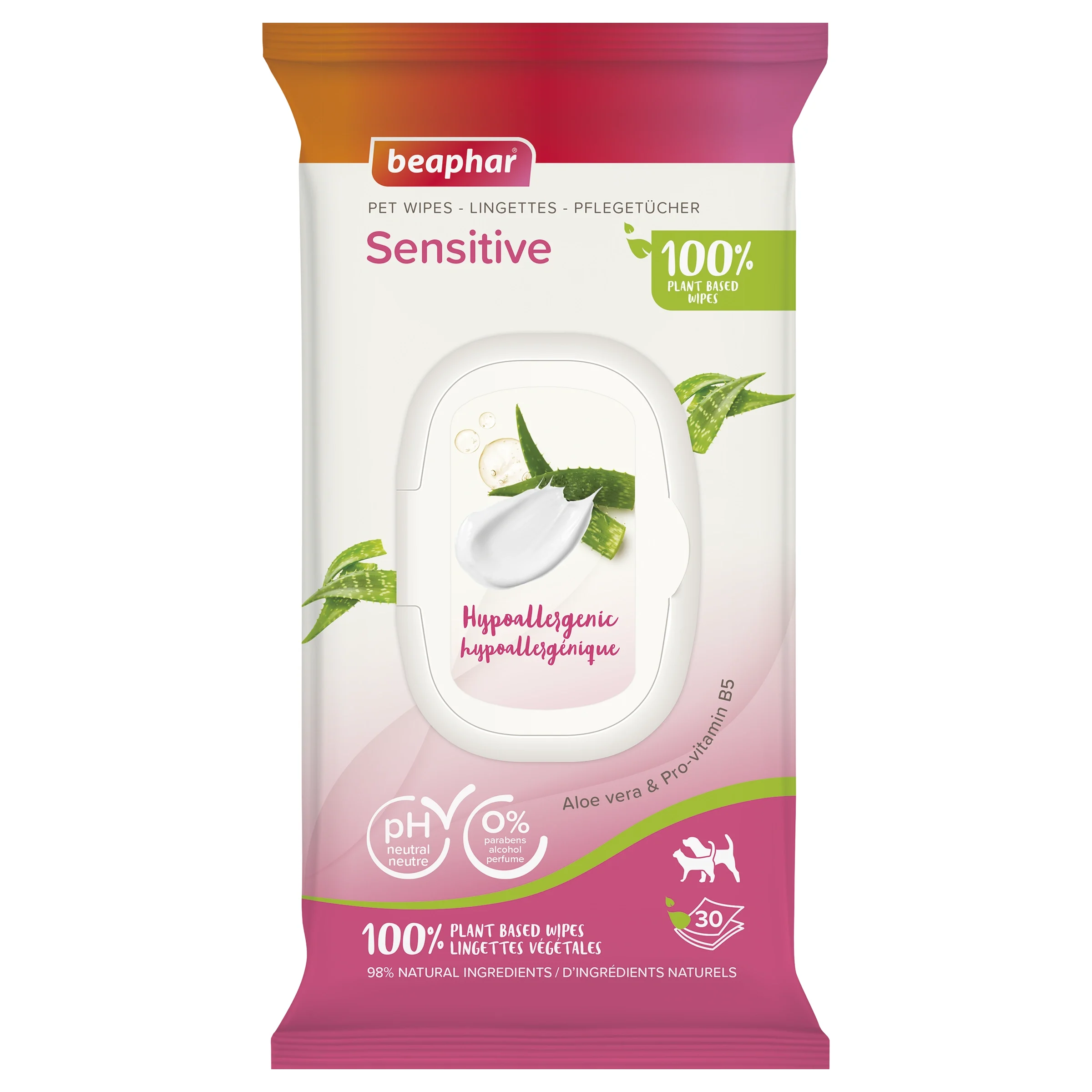 Beaphar BIO Pet Wipes Sensitive 30 st från beaphar – köp hos Apotek Hjärtat