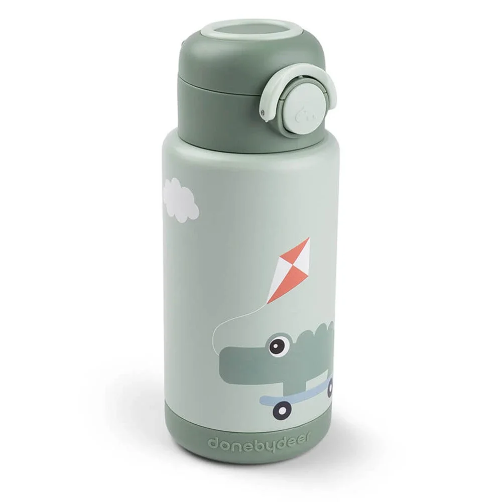 Done by Deer Insulated Bottle Playground Green 340 ml från Done by Deer – köp hos Apotek Hjärtat