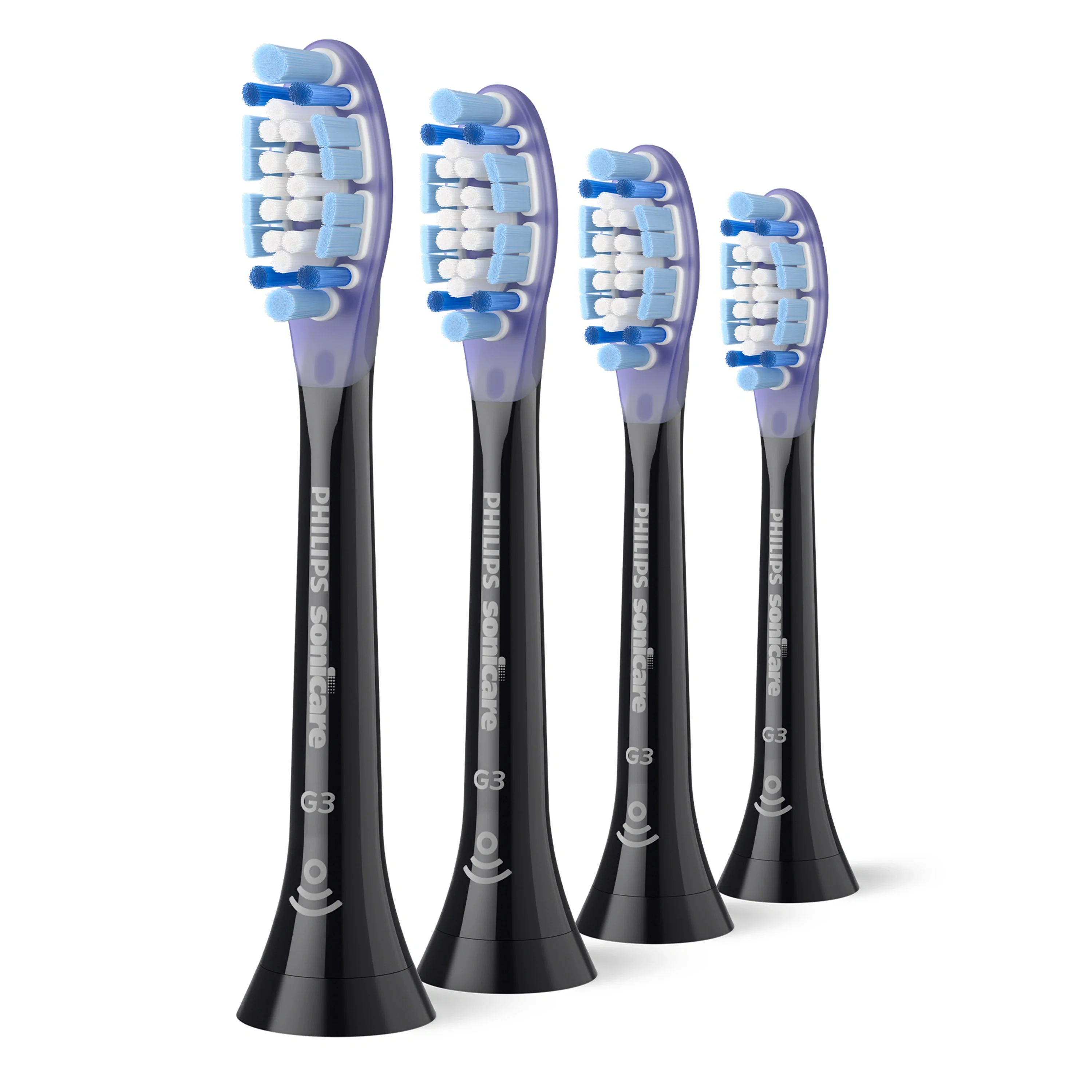 Philips Sonicare Borsthuvuden Premium 4-pack Black från Philips – köp hos Apotek Hjärtat